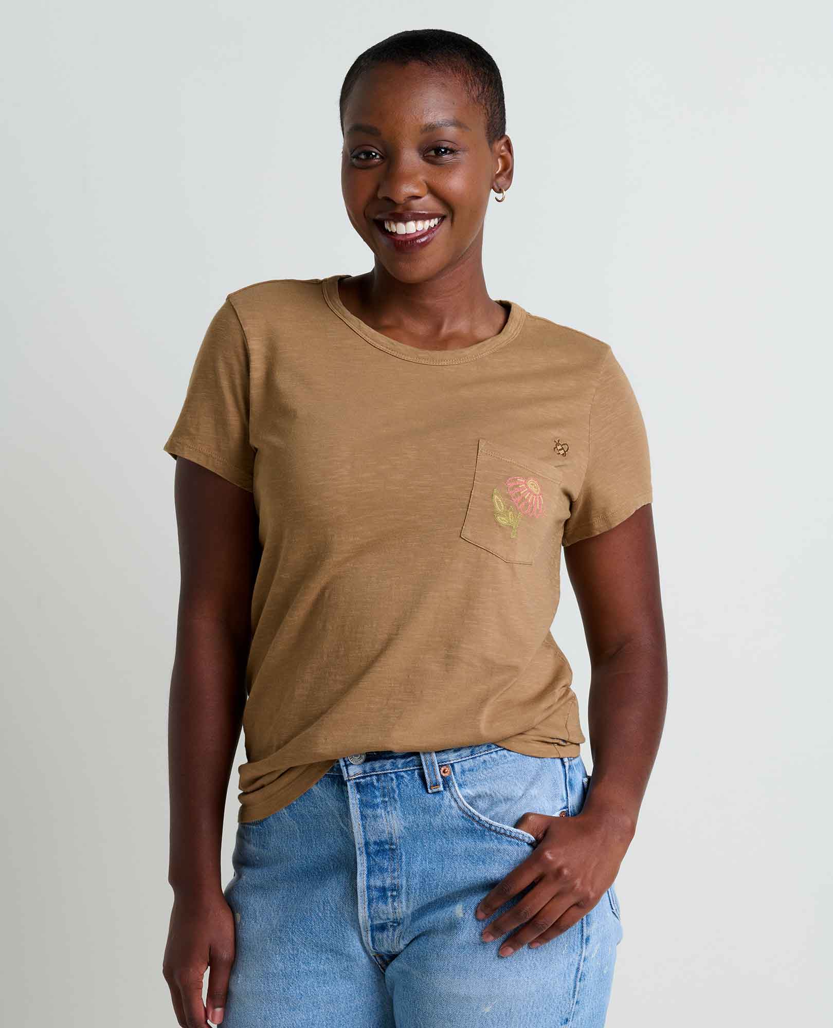 Women's Primo Crew Embroidered - Coyean