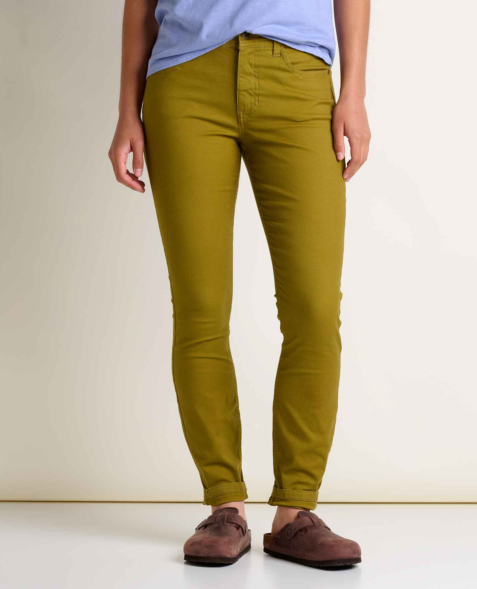 Earthworks 5 Pocket Skinny Pant - Coyean