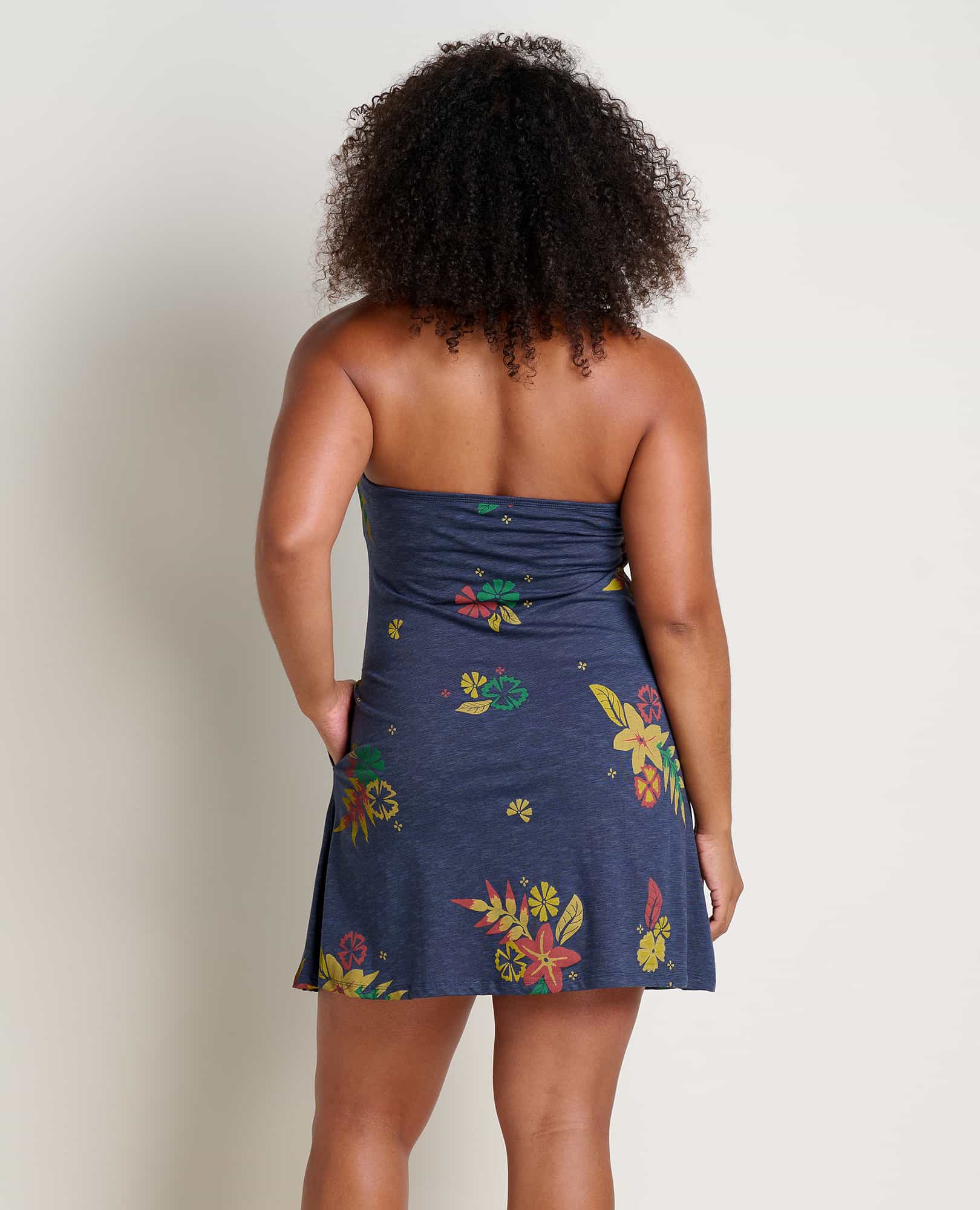 Plumeria Halter Dress - Coyean