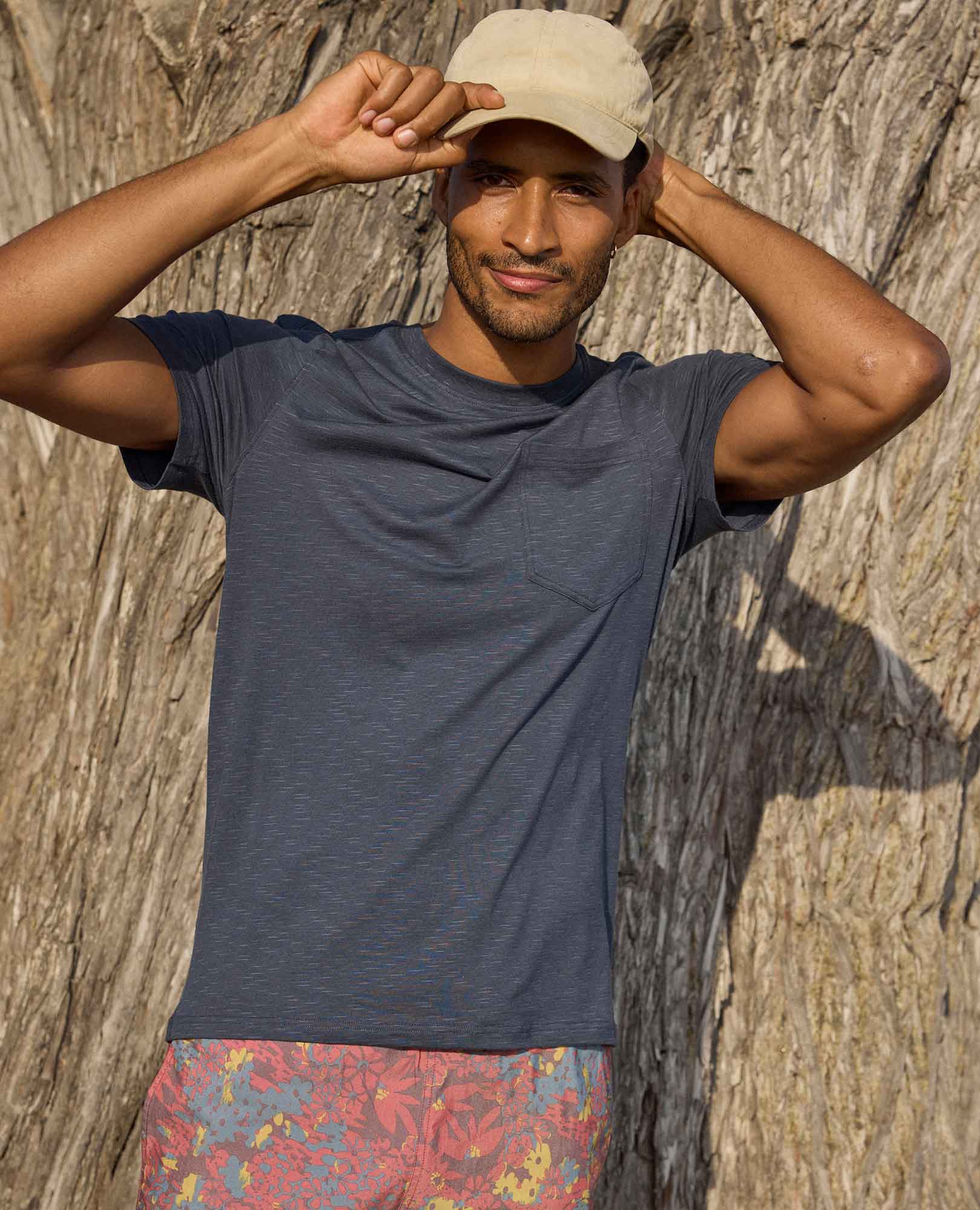 Tempo Crew Pocket Tee - Coyean