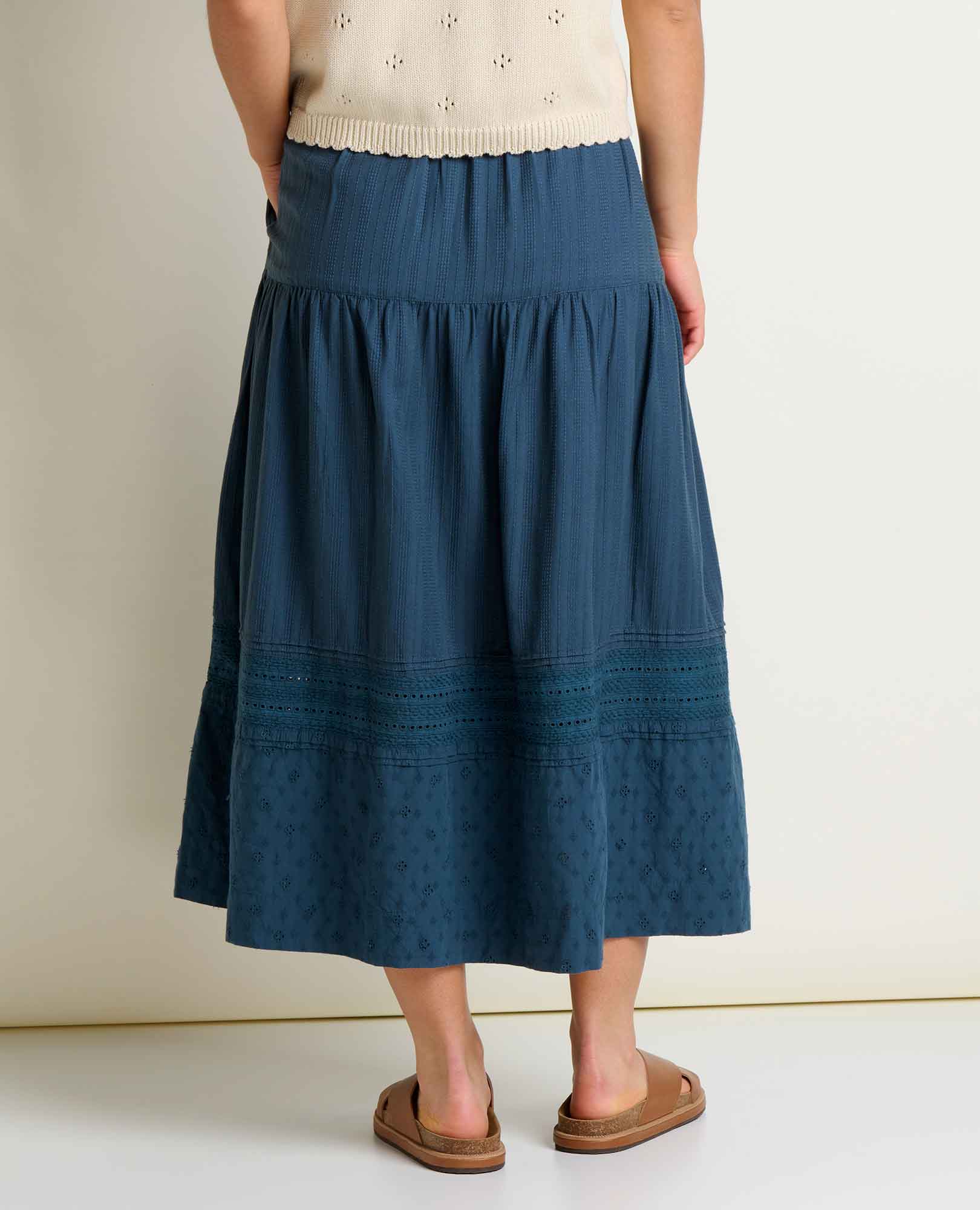 Airscape Midi Skirt - Coyean