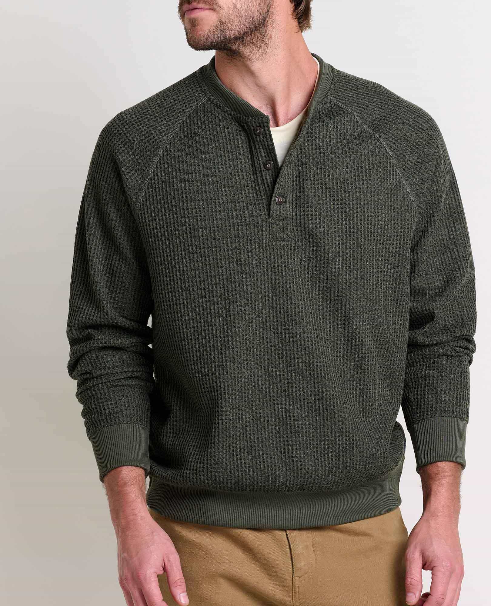 Men's Bitterroot Henley - Coyean
