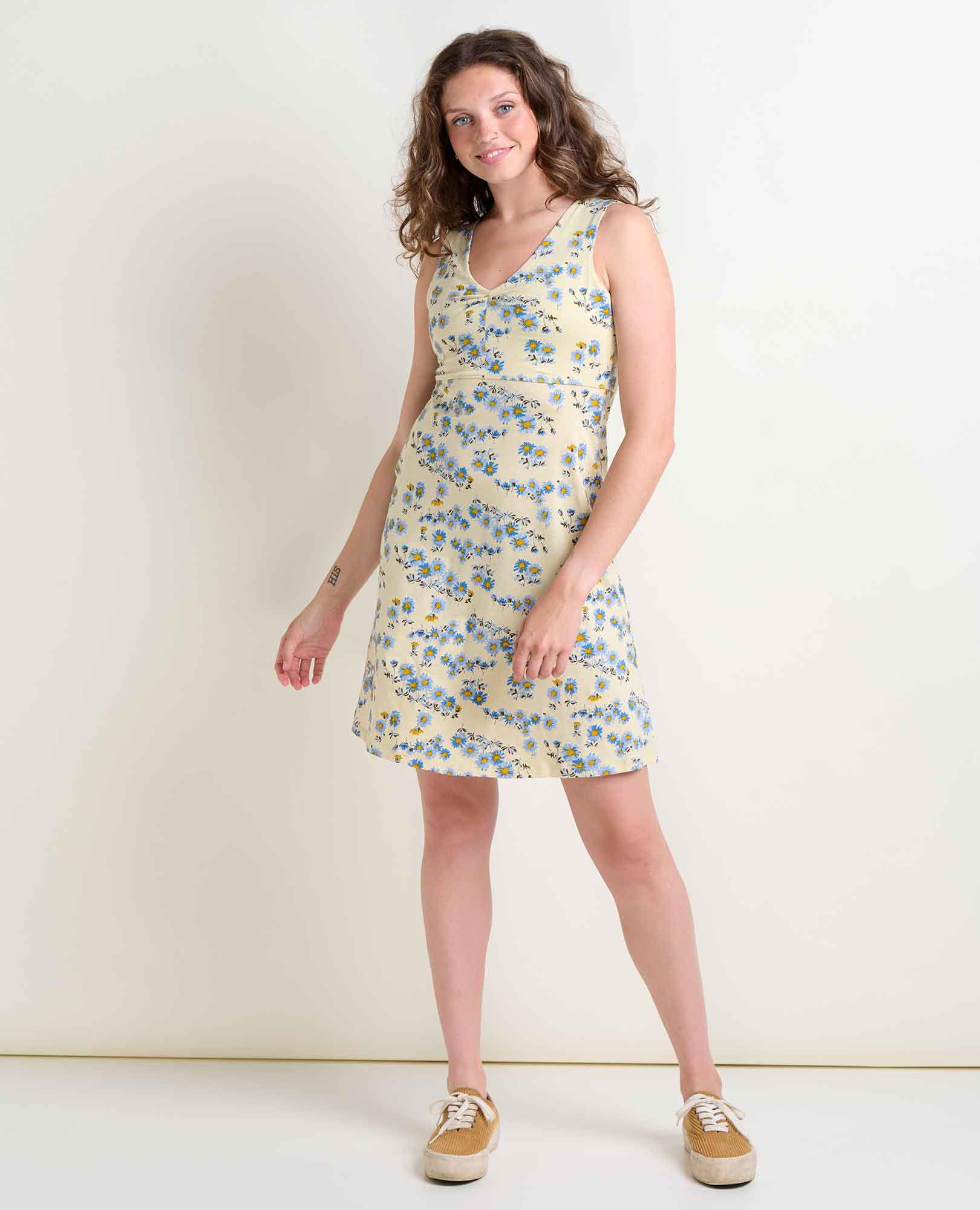 Rosemarie Sleeveless Dress - Coyean