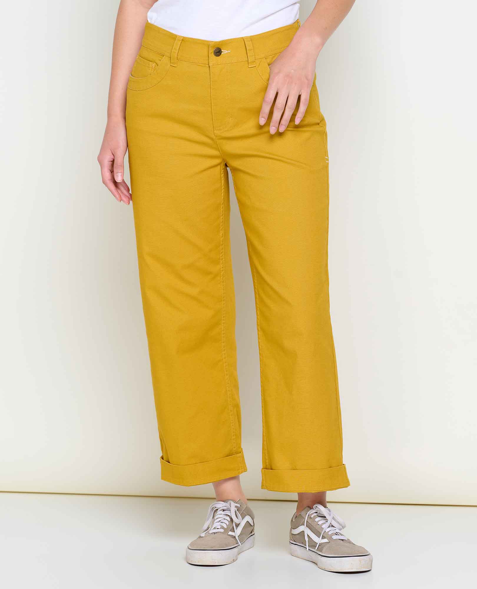 Earthworks Wide Leg Pant - Coyean