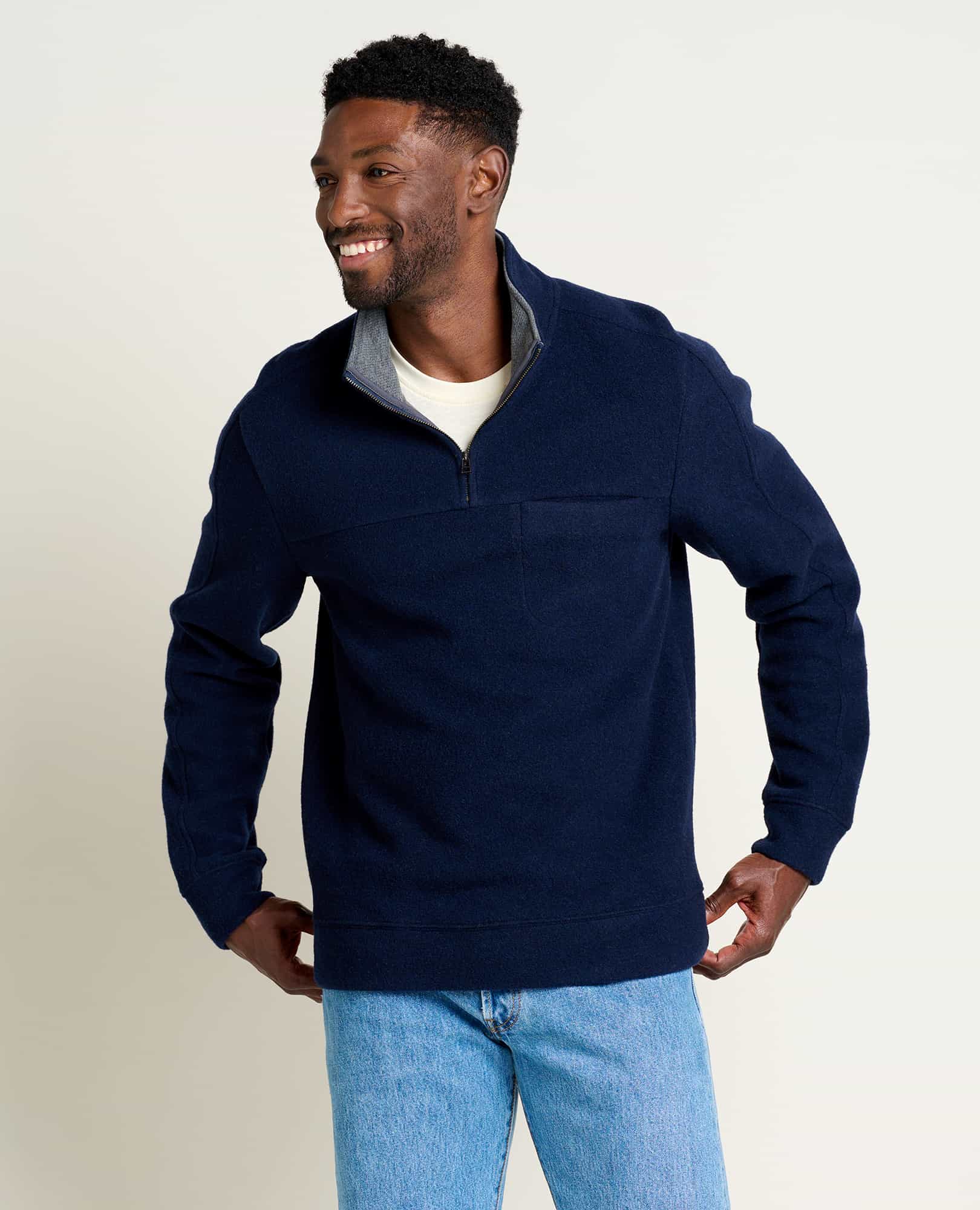 Kennicott Quarter Zip Sweater - Coyean