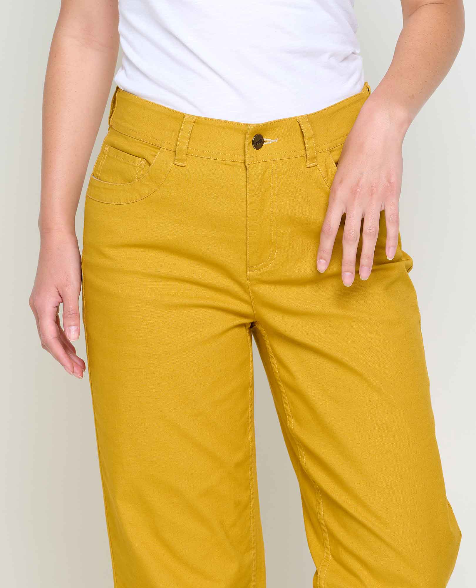 Earthworks Wide Leg Pant - Coyean