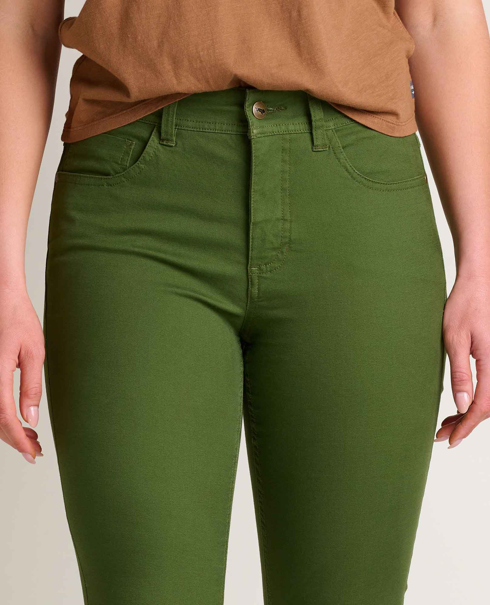 Earthworks 5 Pocket Skinny Pant - Coyean