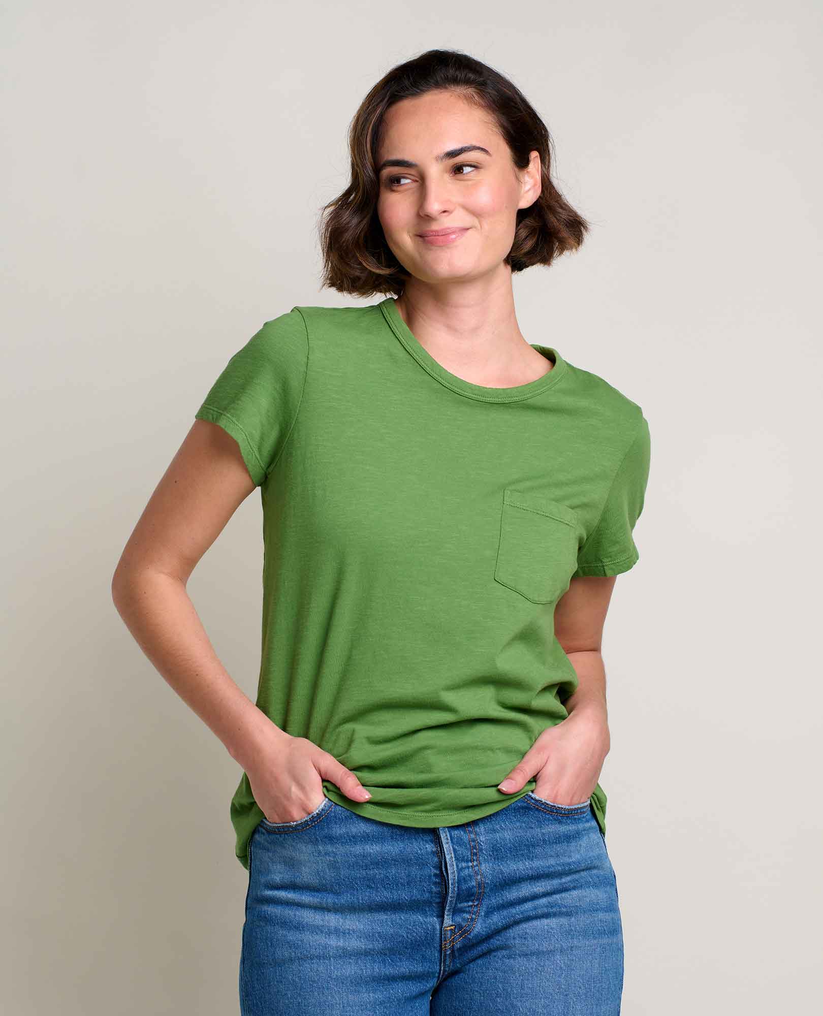 Women's Primo Short Sleeve Crew - Coyean