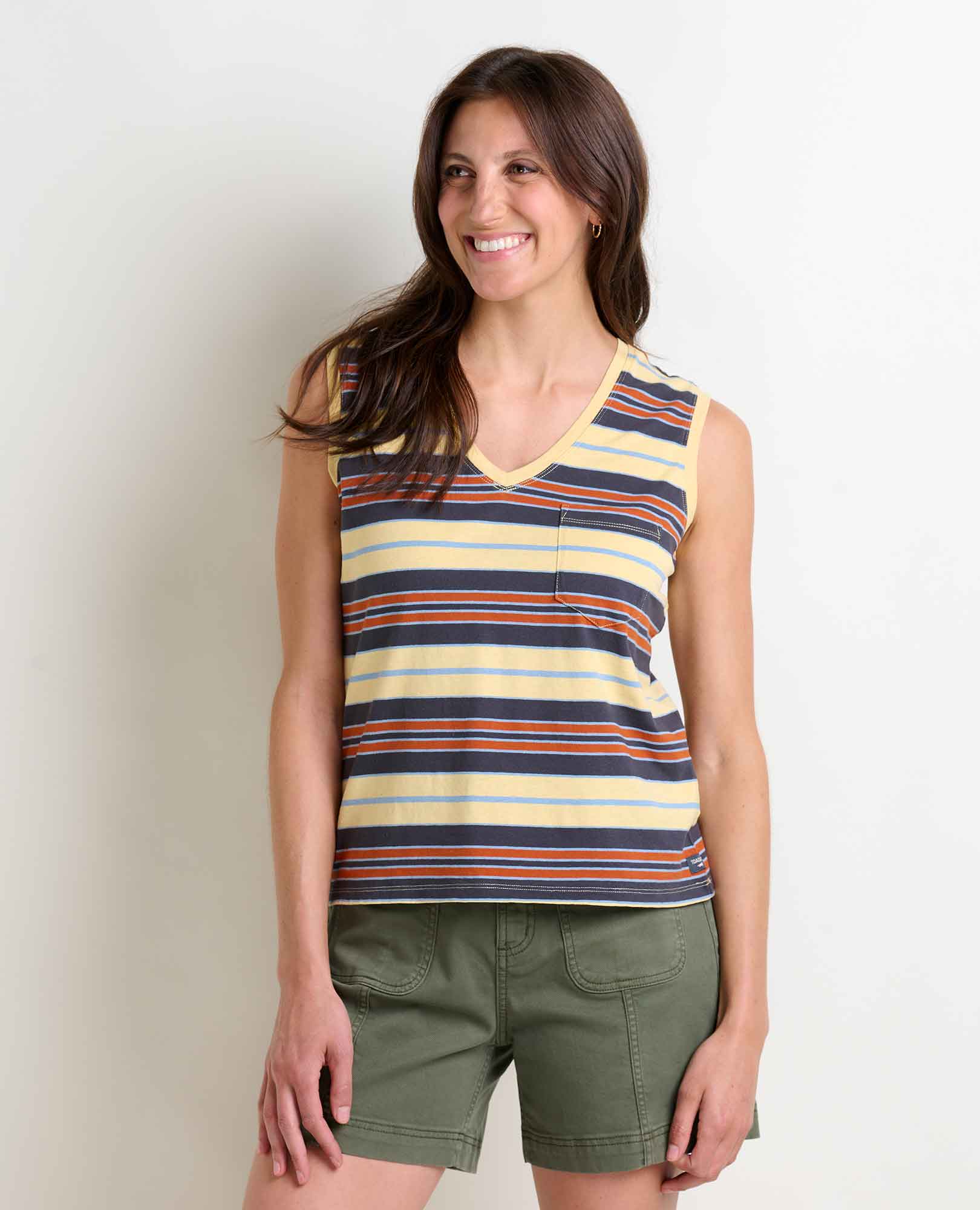 Grom V-Neck Tank - Coyean