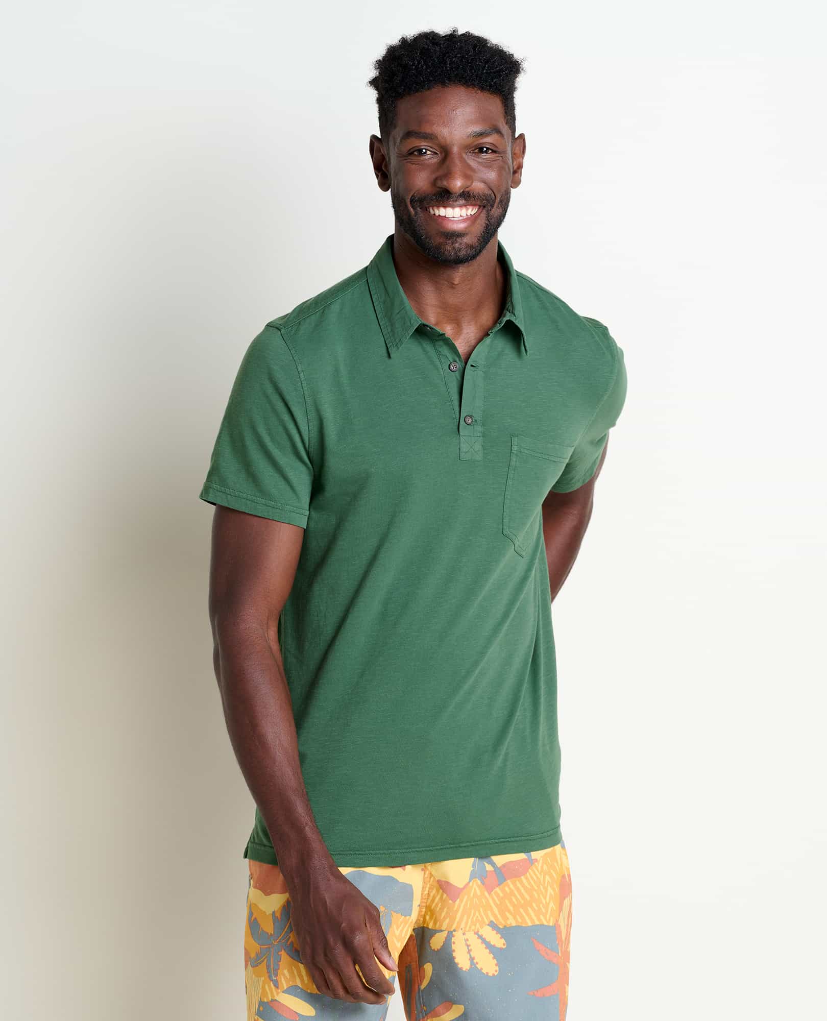 Men's Primo Short Sleeve Polo - Coyean