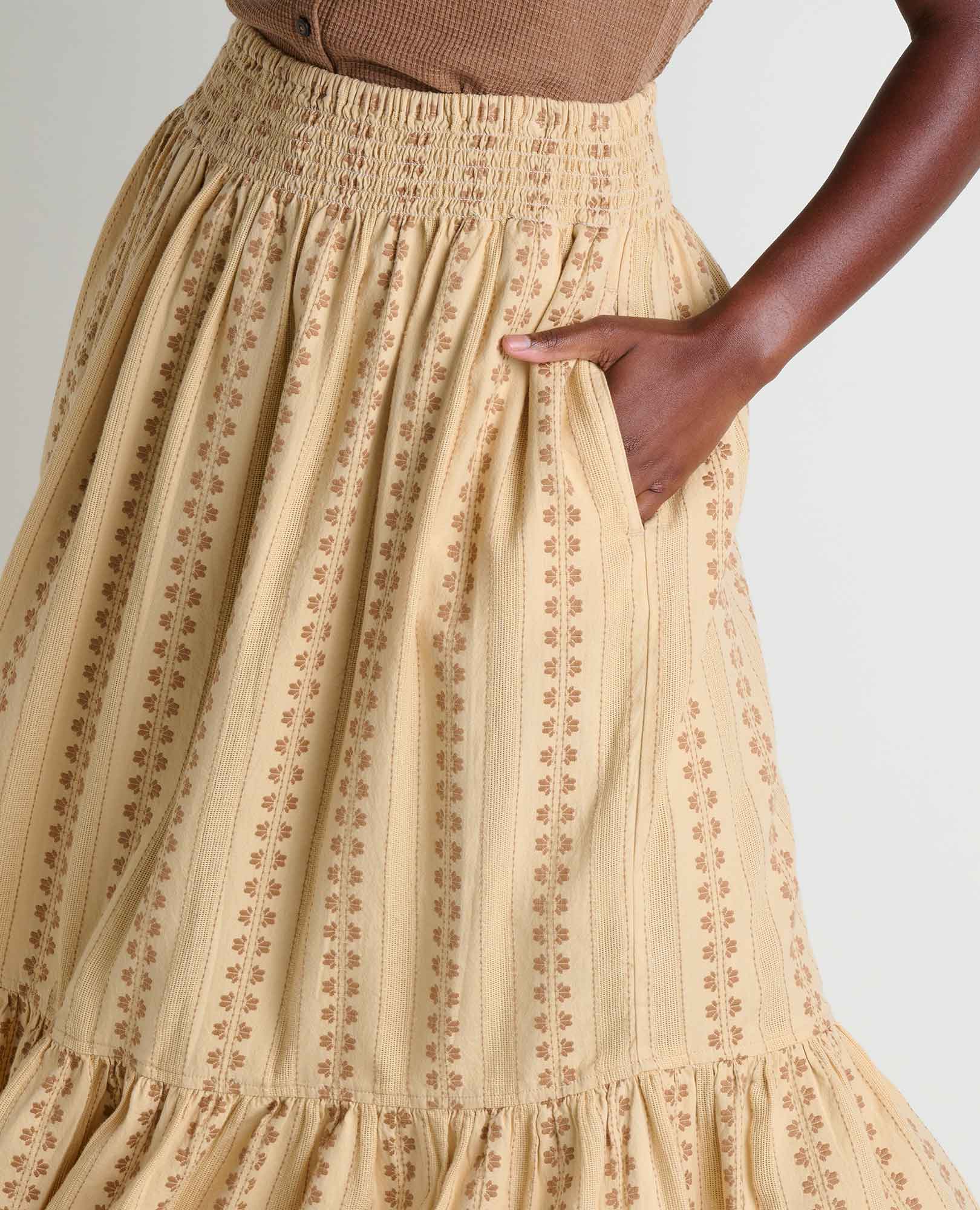 Cipher Midi Skirt - Coyean