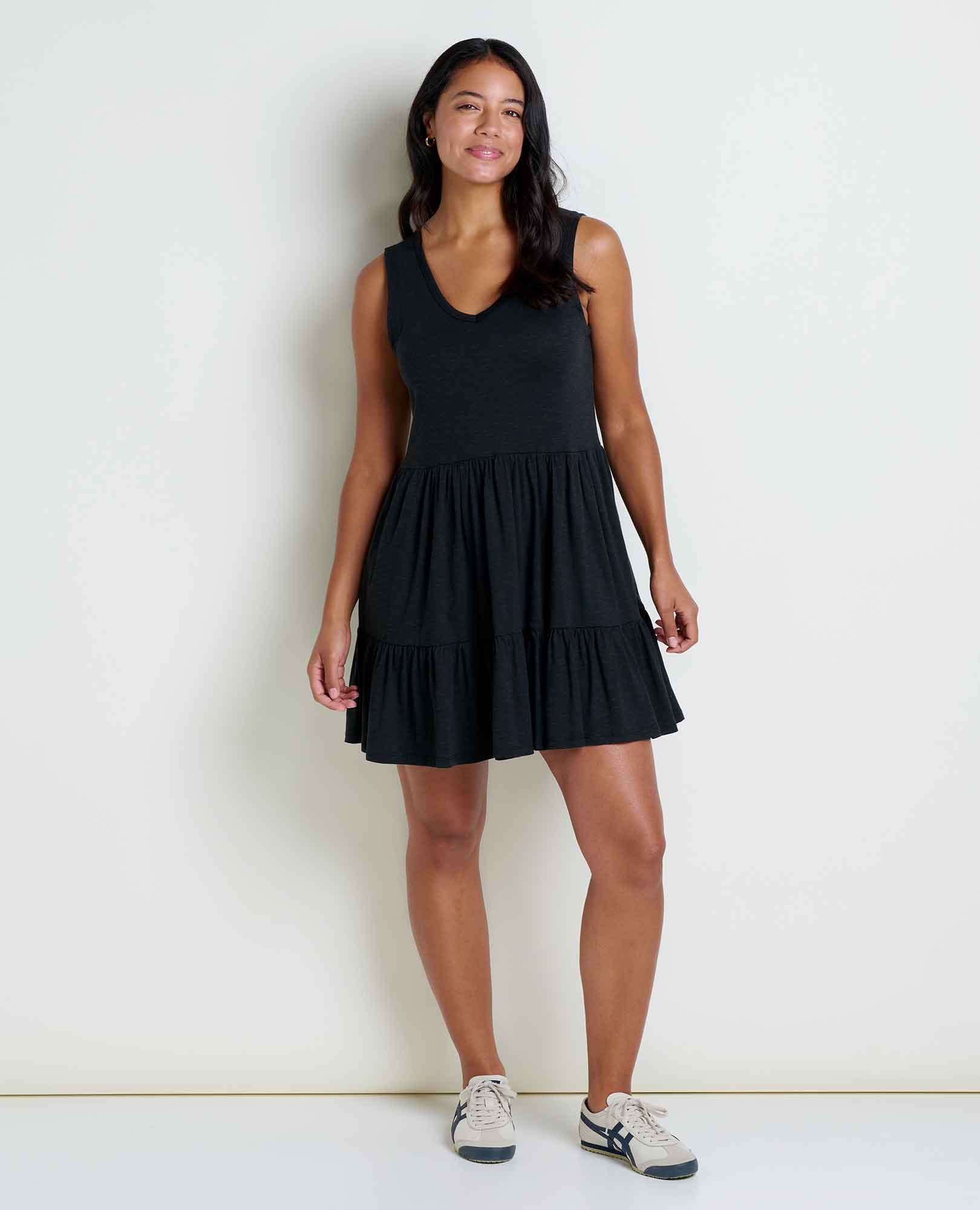 Marley Tiered Sleeveless Dress - Coyean