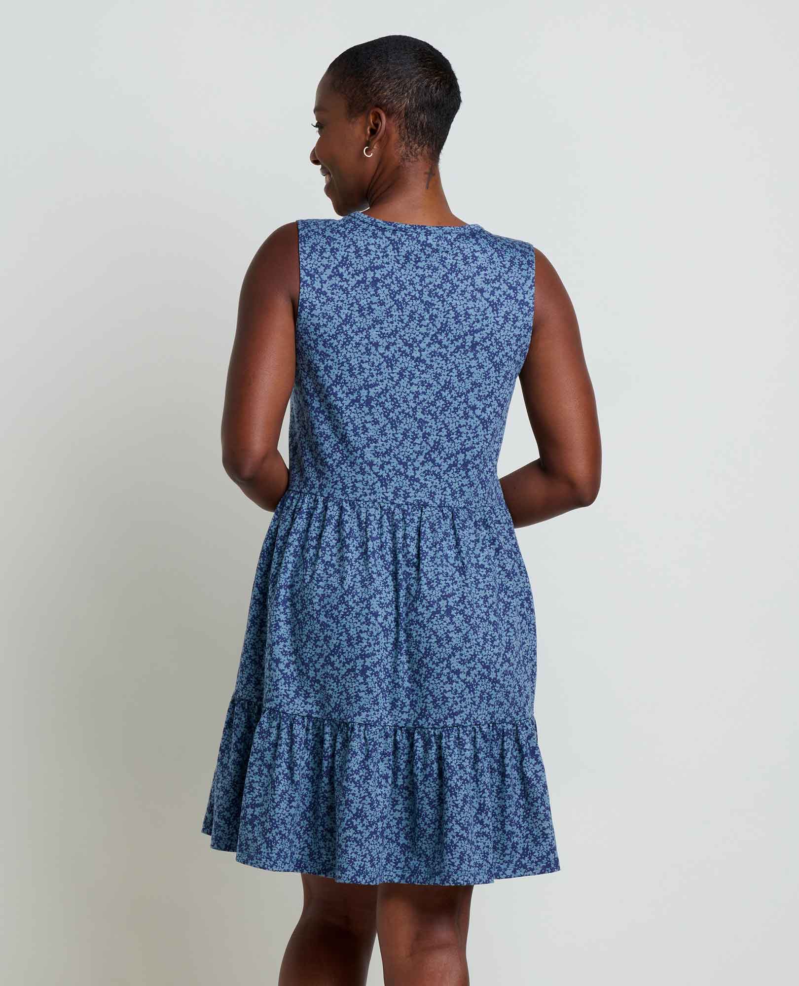 Marley Tiered Sleeveless Dress - Coyean