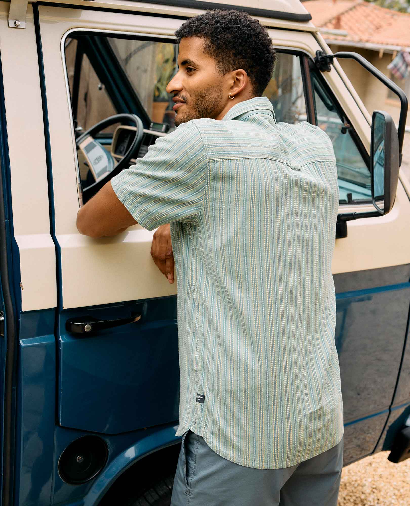 Taj Hemp Short Sleeve Shirt - Coyean