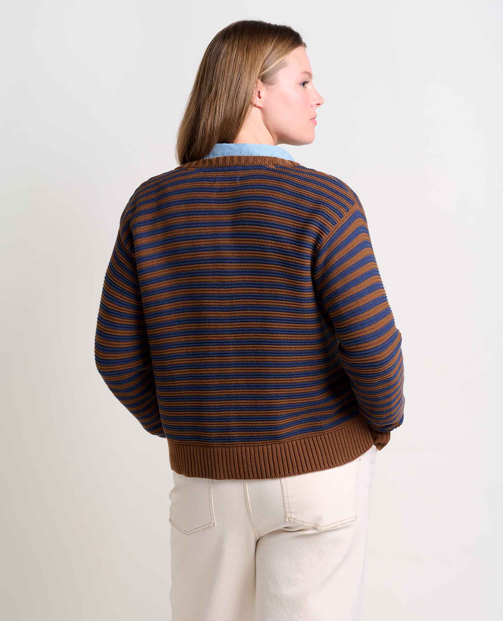 Bianca Crew Cardigan - Coyean