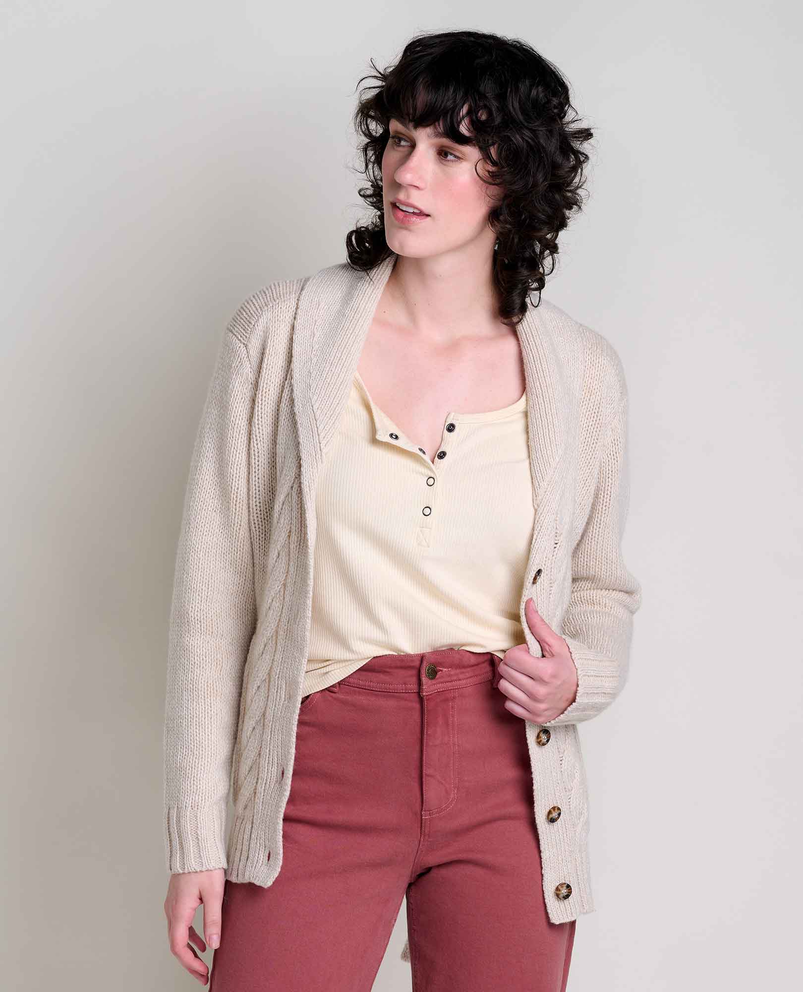 Ginn Cable Cardigan - Coyean