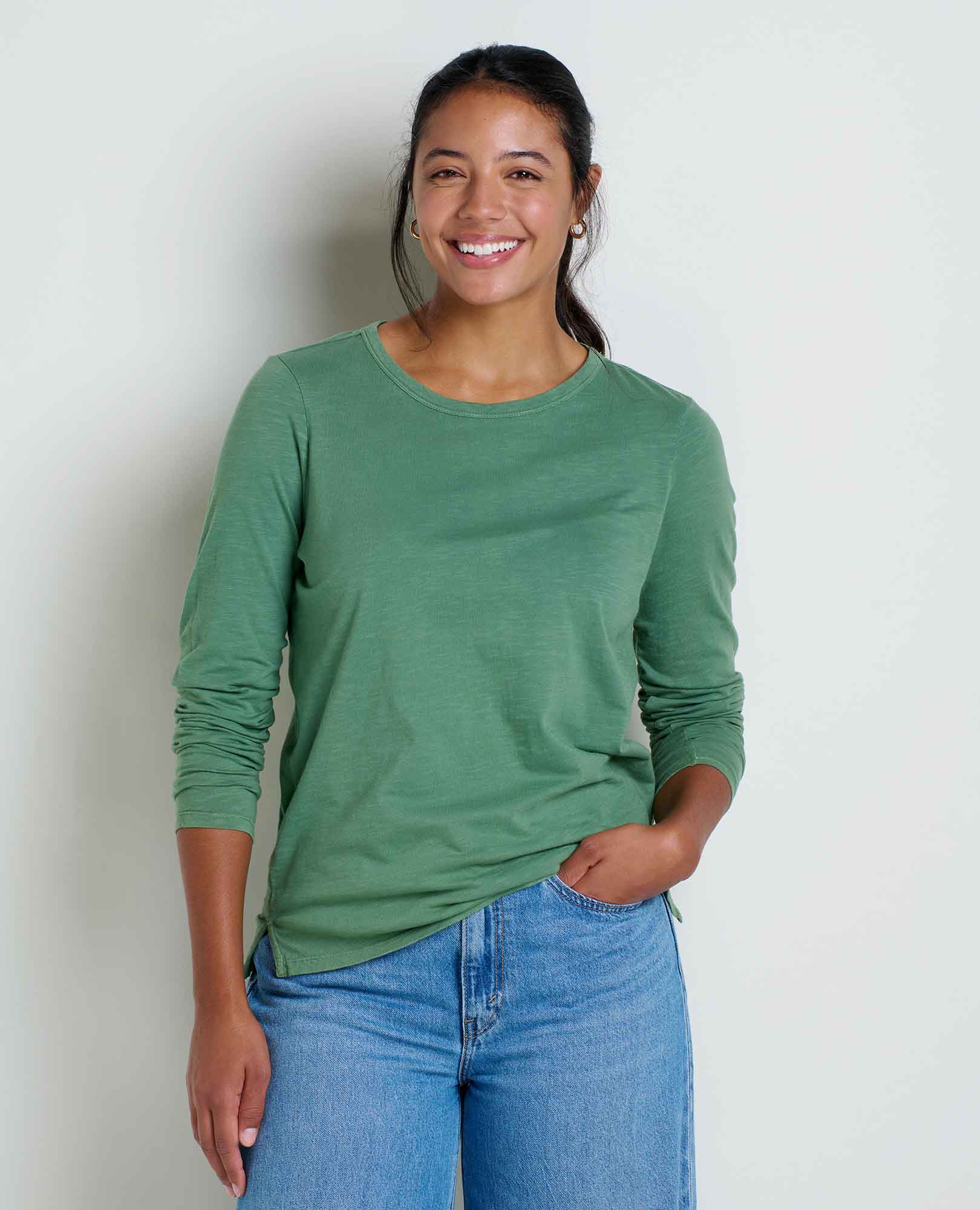 Women's Primo Long Sleeve Crew - Coyean