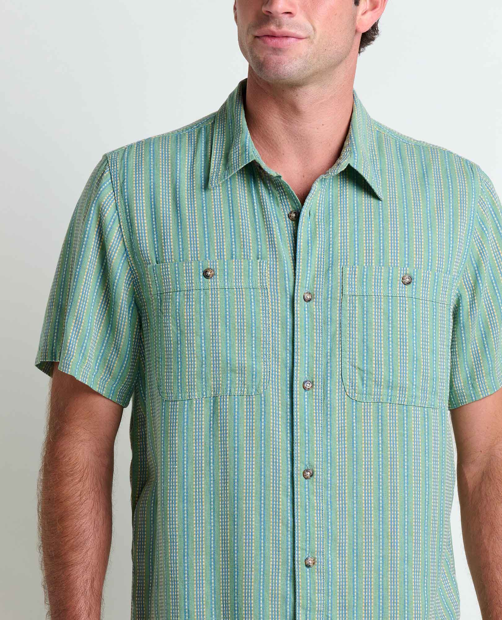 Taj Hemp Short Sleeve Shirt - Coyean