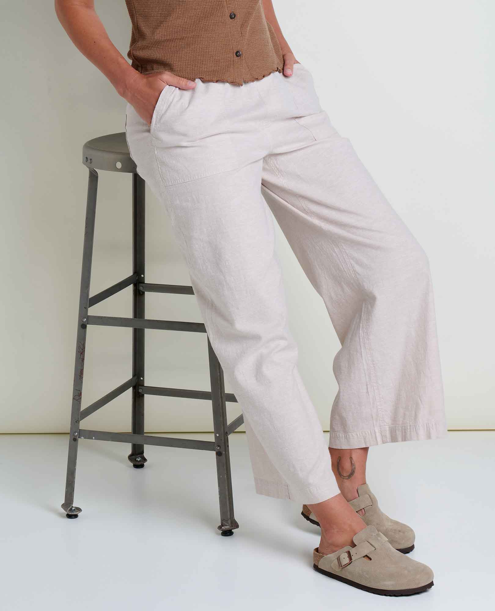 Taj Hemp Wide Leg Pant - Coyean