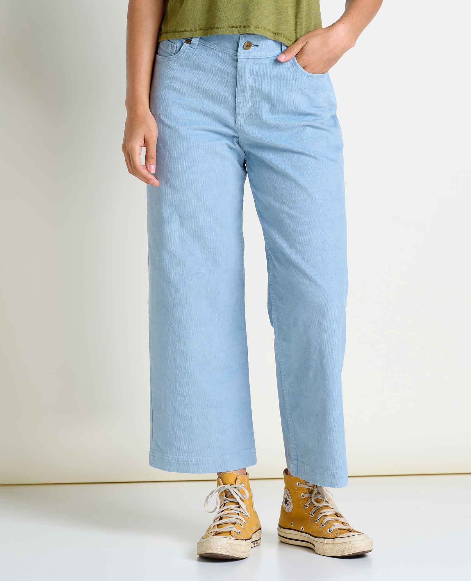 Women's Karuna Cord Wide Leg Pant - Coyean