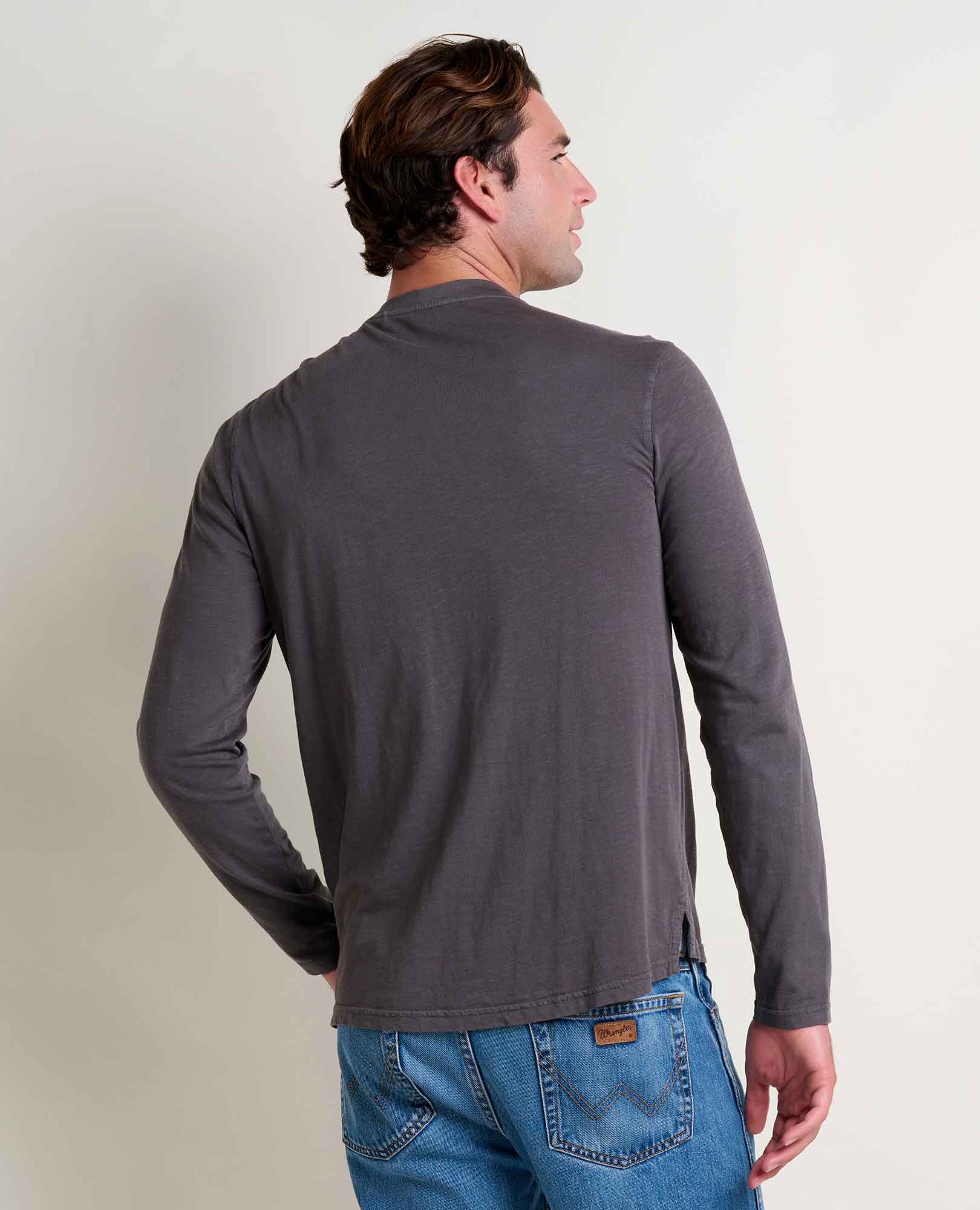 Men's Primo Long Sleeve Henley - Coyean