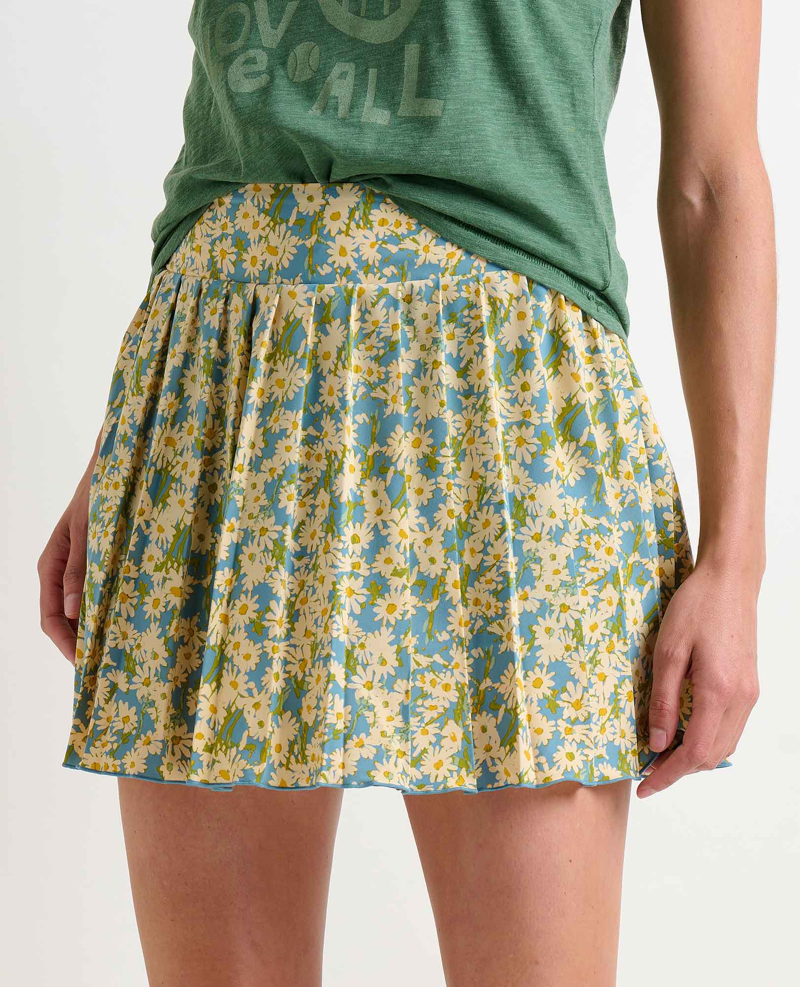 Sunkissed Pleated Skort - Coyean