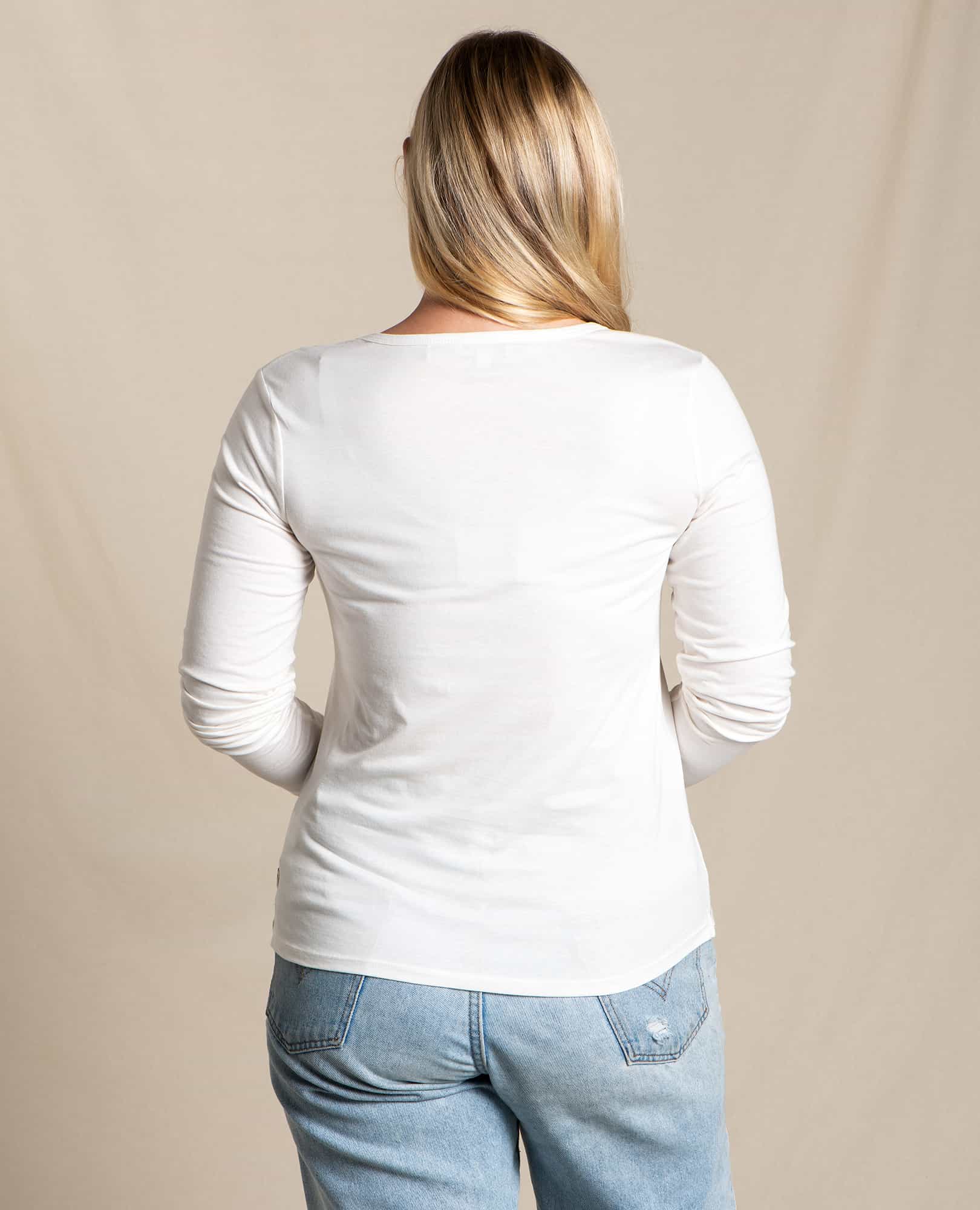 Rose Long Sleeve Tee - Coyean