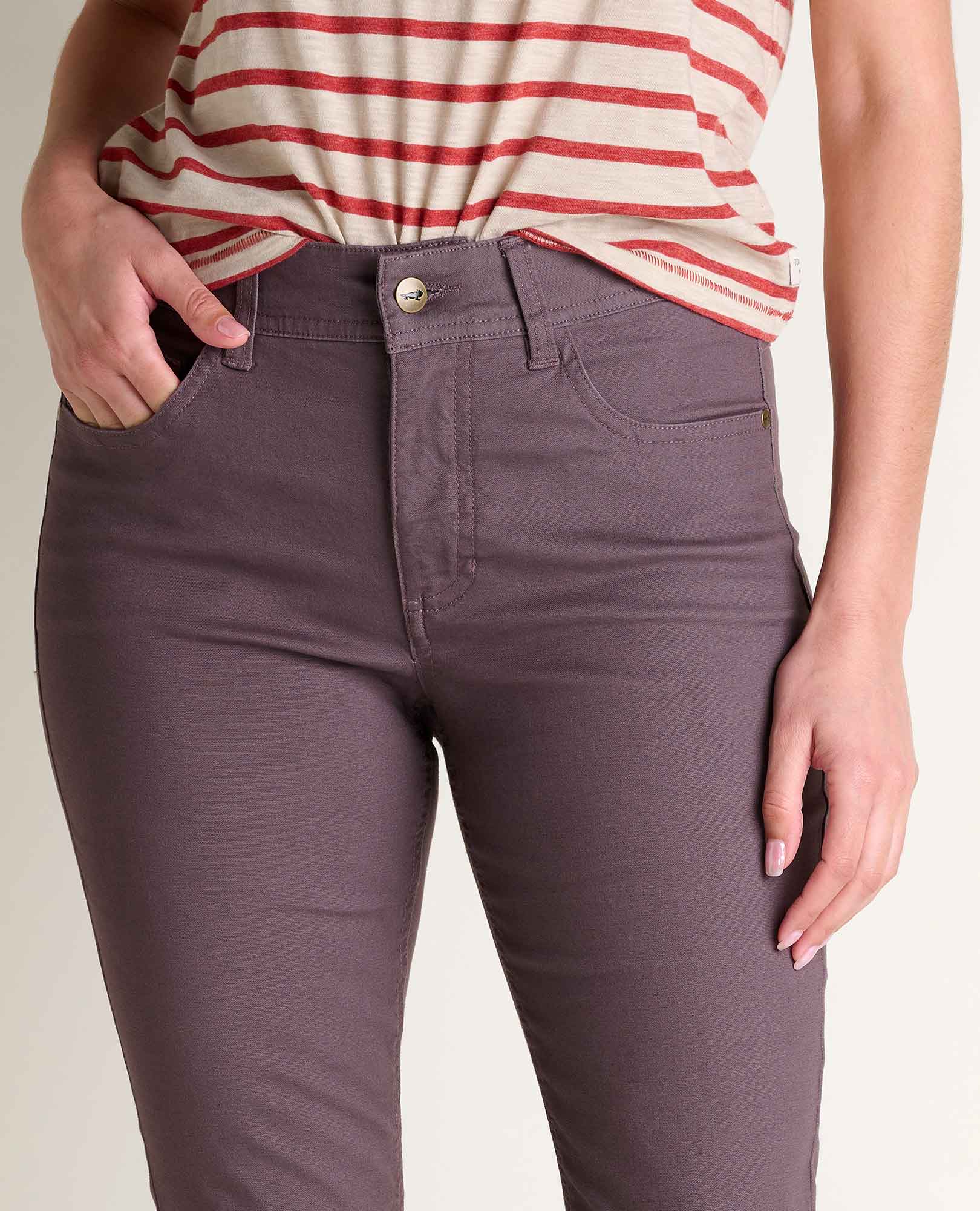 Earthworks 5 Pocket Skinny Pant - Coyean