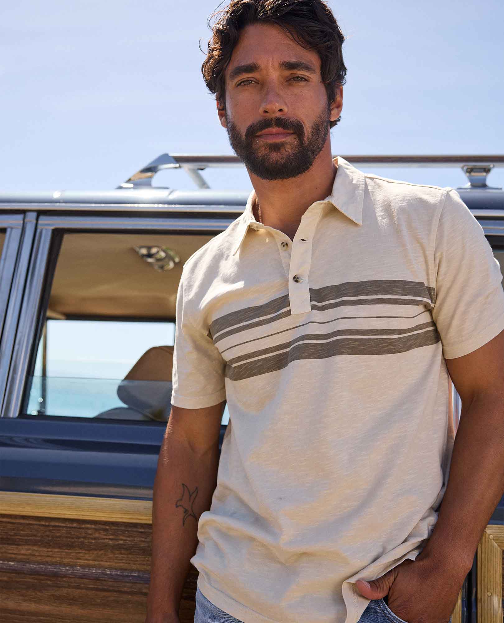 Men's Primo Short Sleeve Polo - Coyean