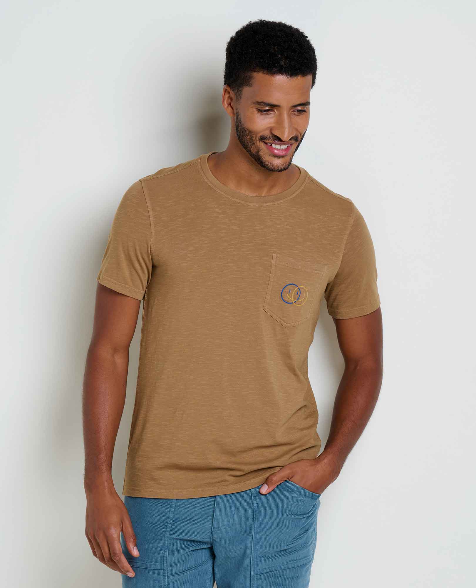 Men's Primo Embroidered Crew - Coyean