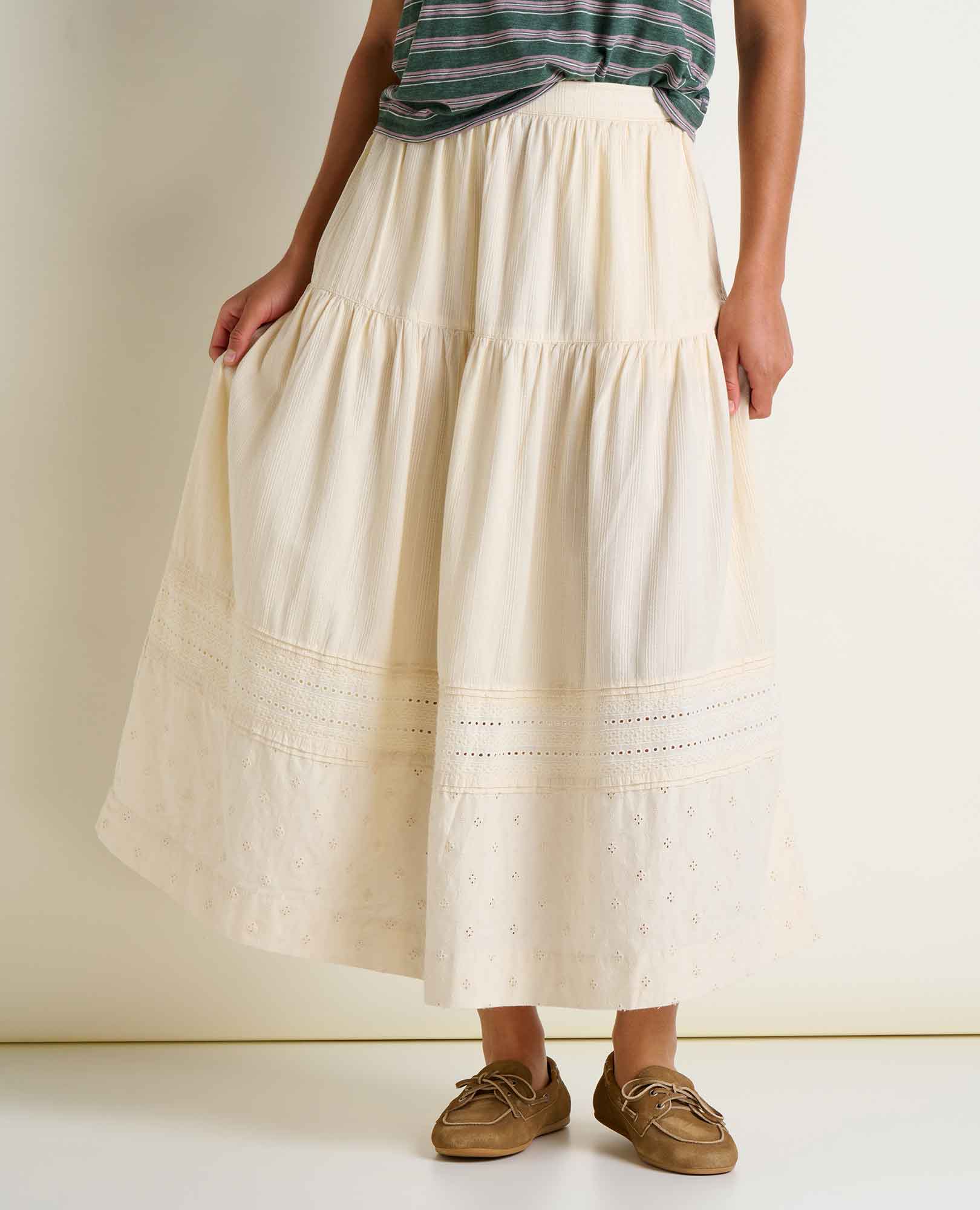 Airscape Midi Skirt - Coyean