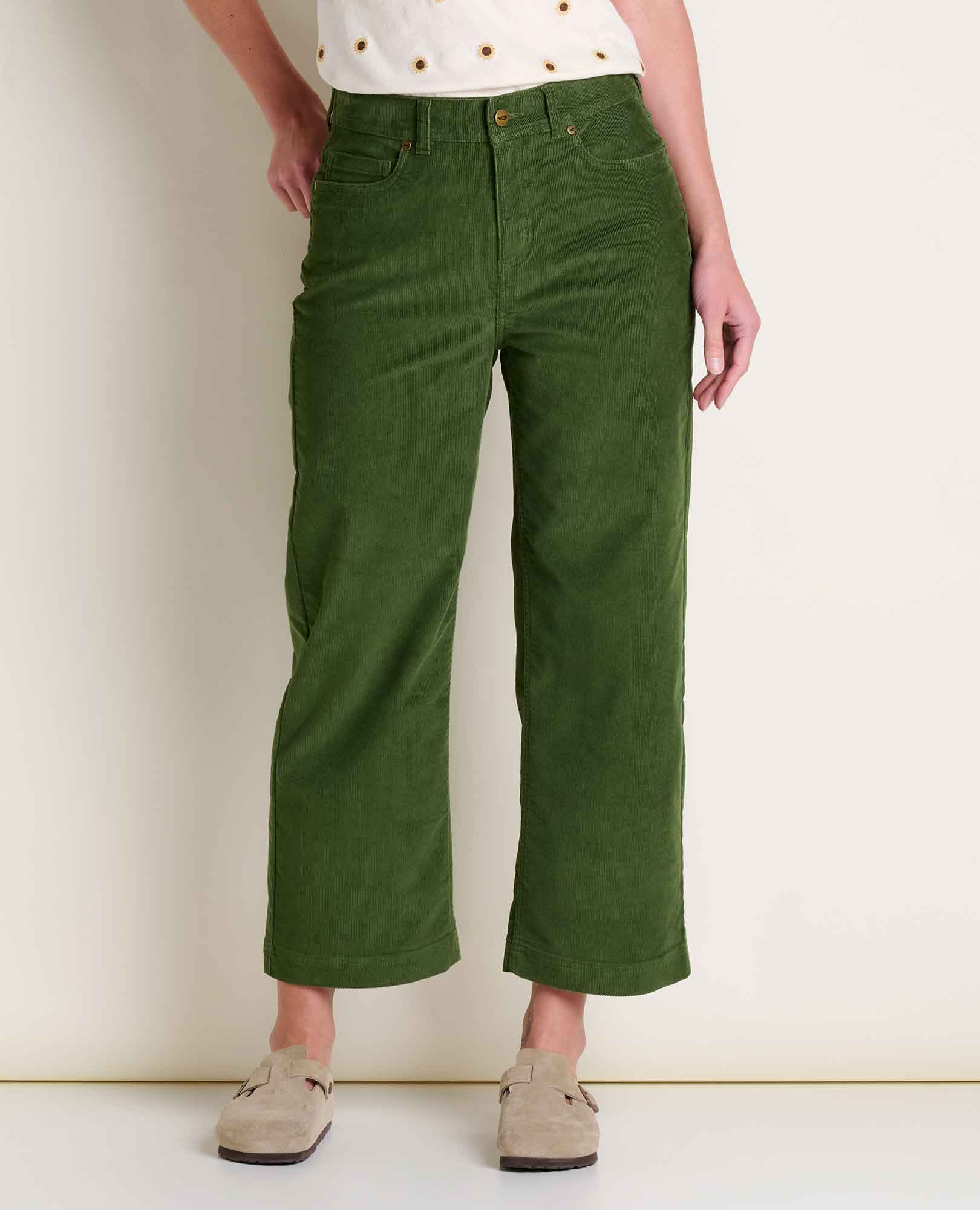 Coaster Cord Wide Leg Pant - Coyean