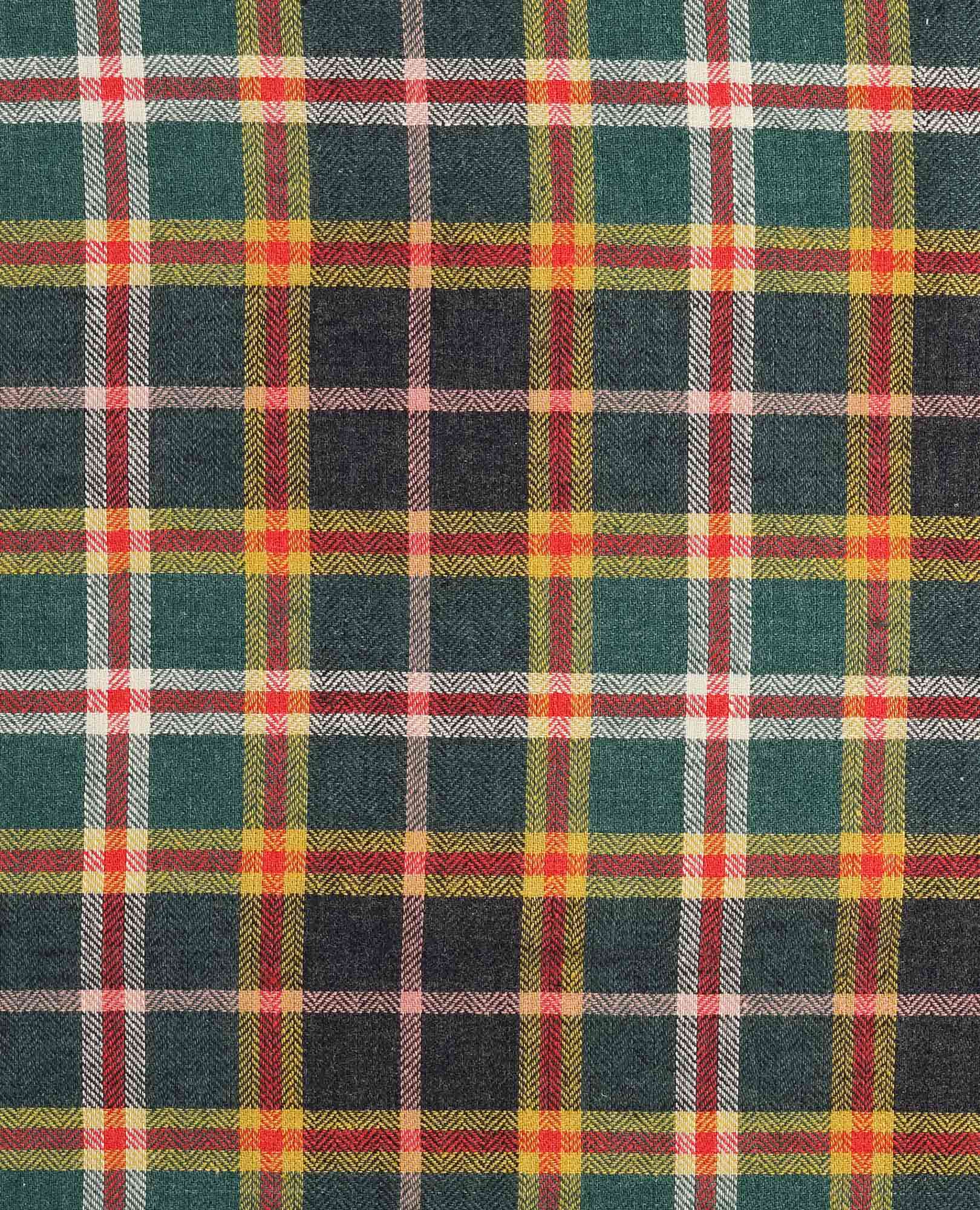 Re-Form Flannel Shirtdress - Coyean