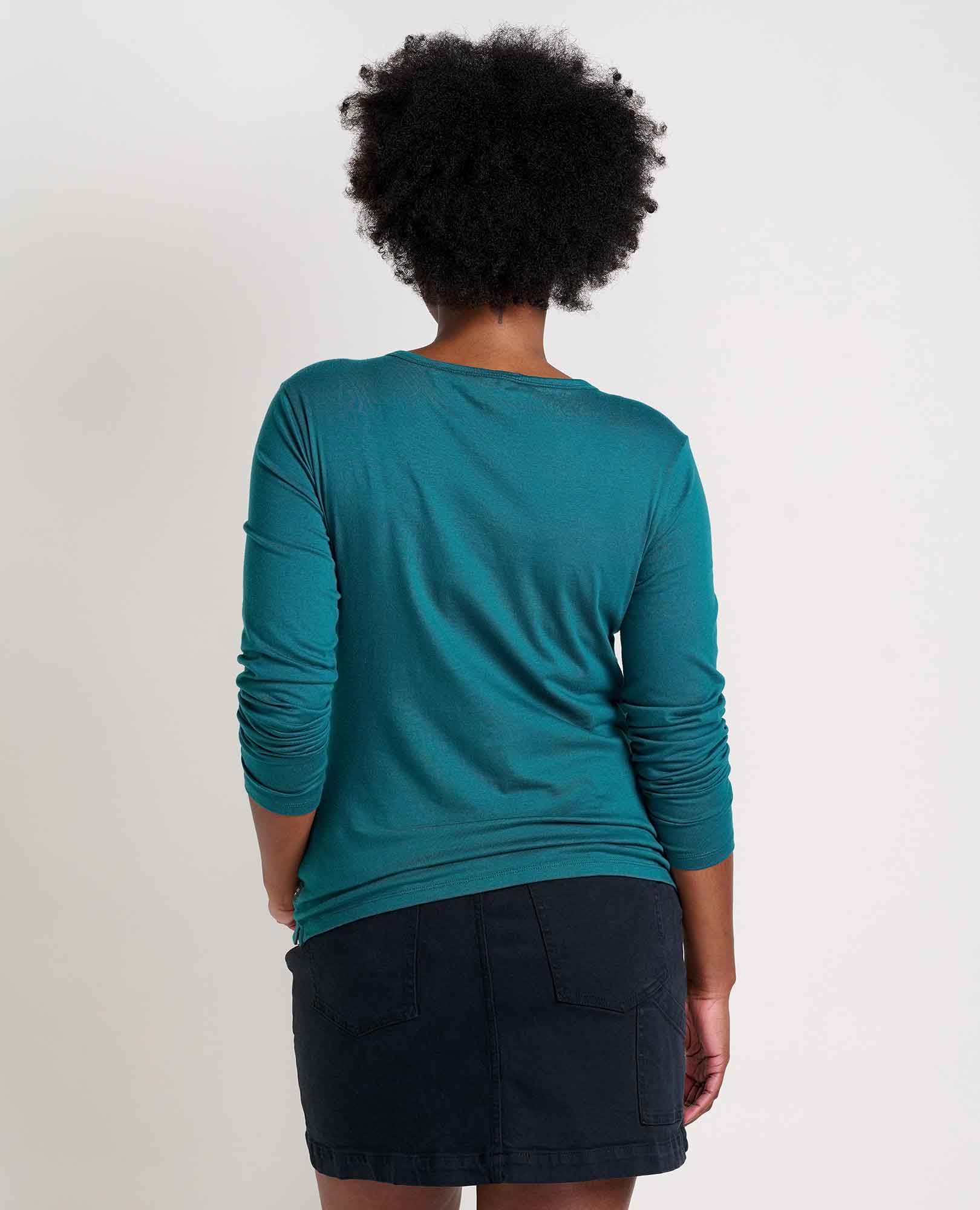 Rose Long Sleeve Tee - Coyean