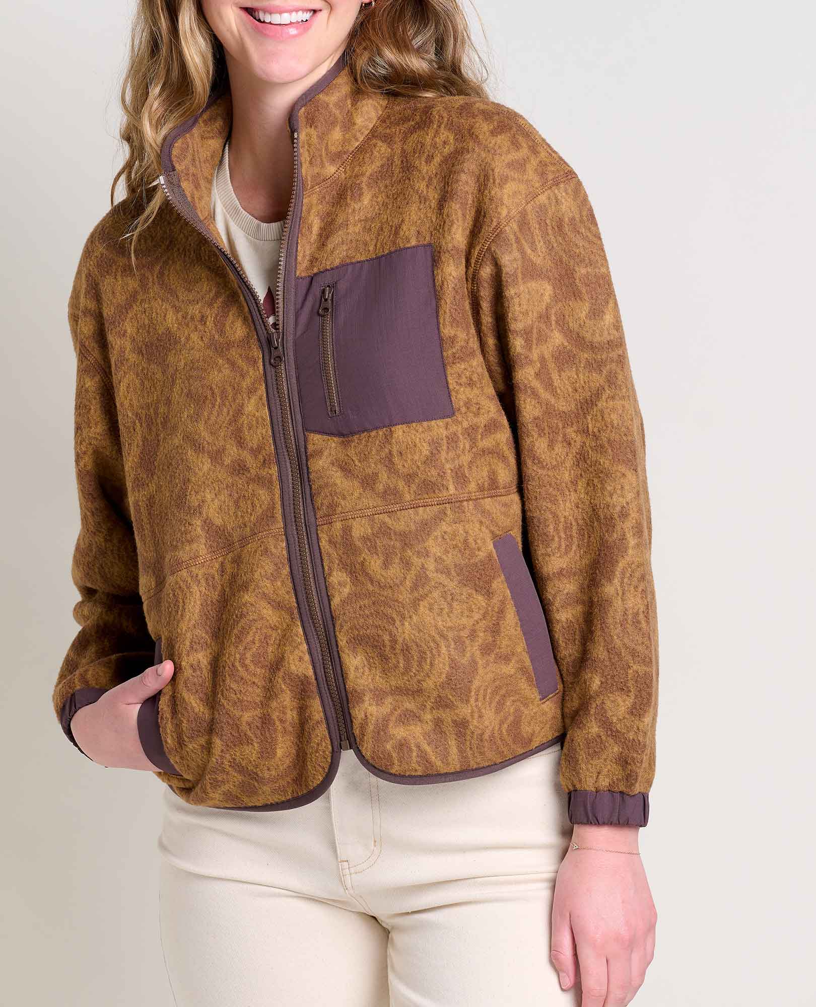 Women's Campo Fleece Jacket - Coyean