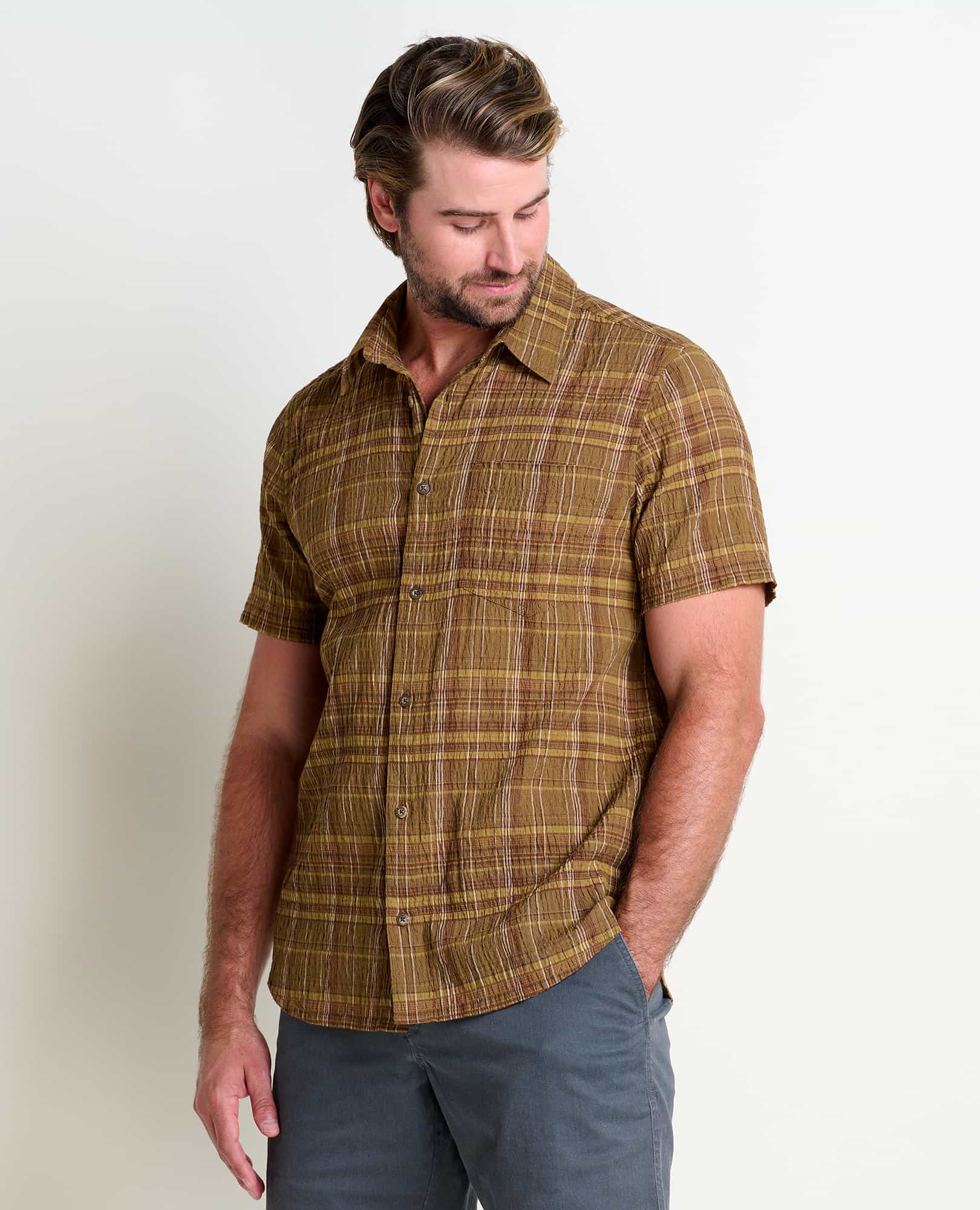 Men's Fletcher Short Sleeve Shirt - Coyean