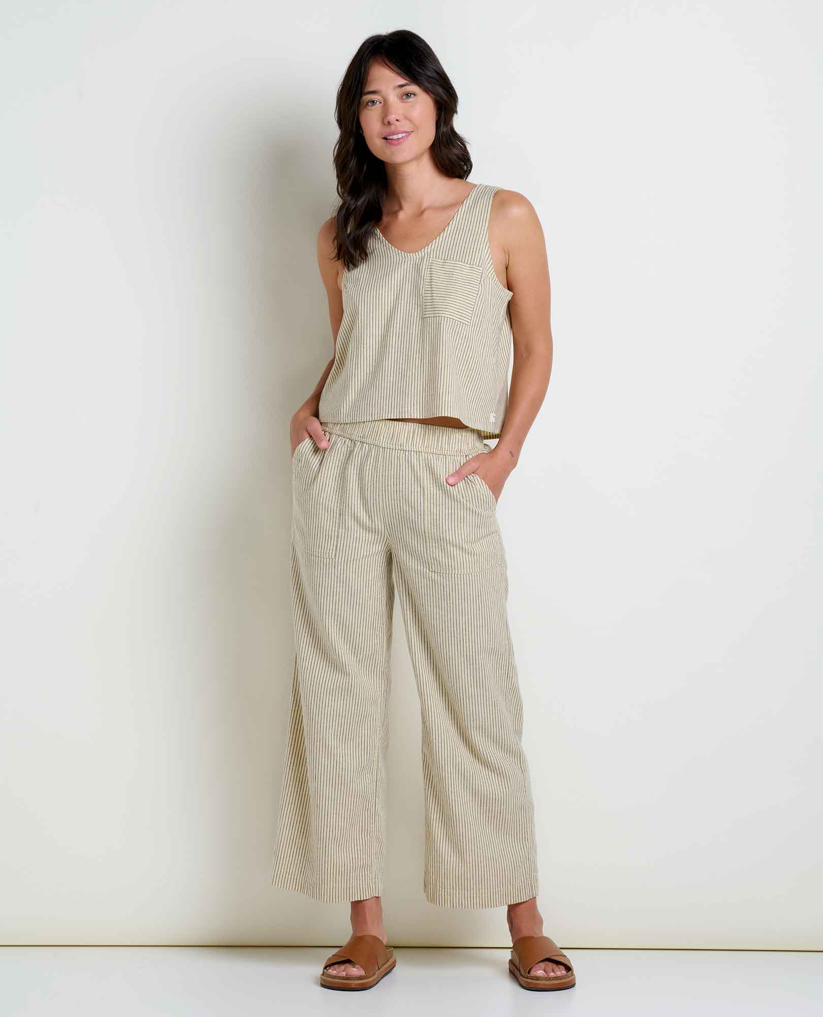 Taj Hemp Wide Leg Pant - Coyean