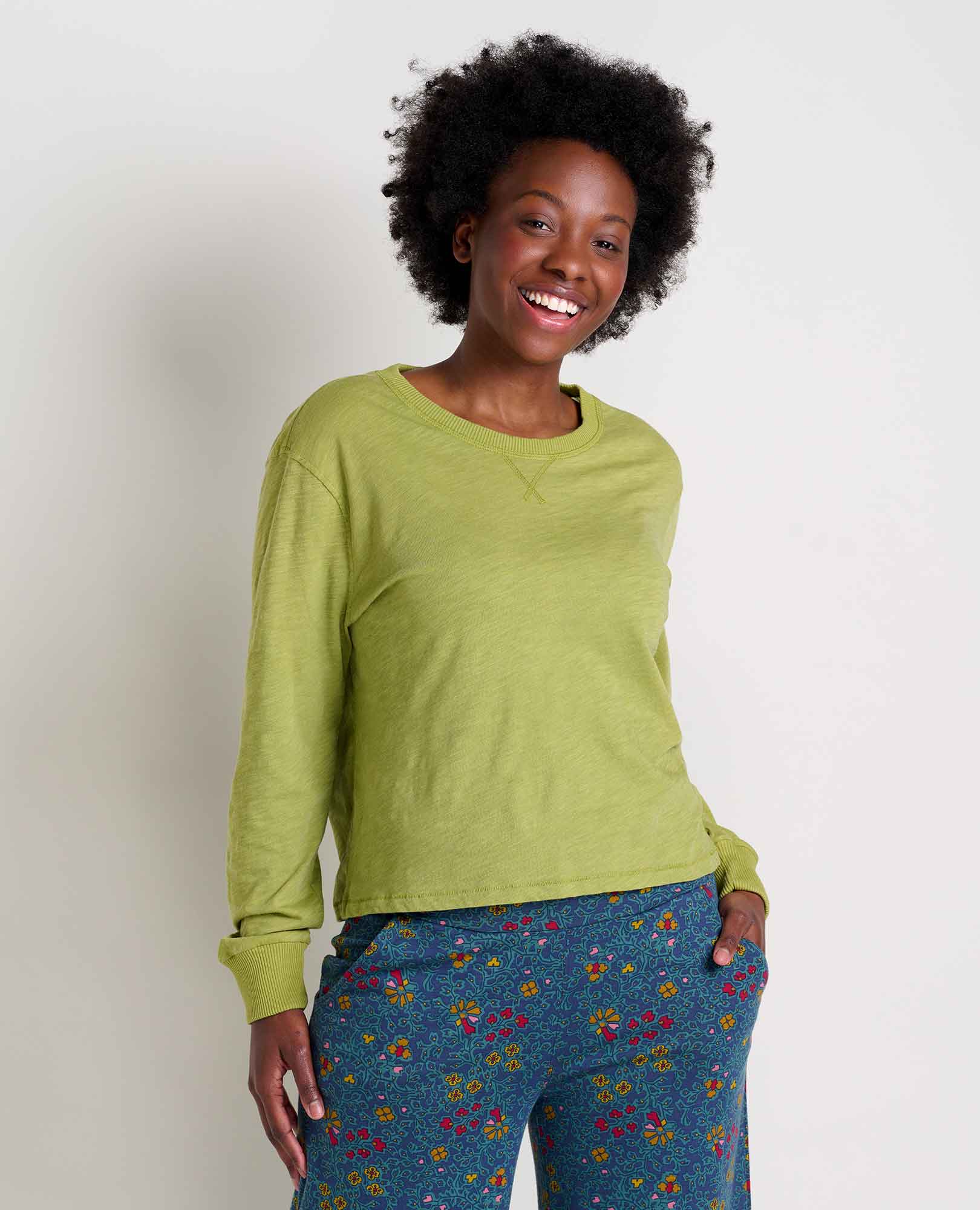 Women's Boundless Jersey Long Sleeve Tee - Coyean