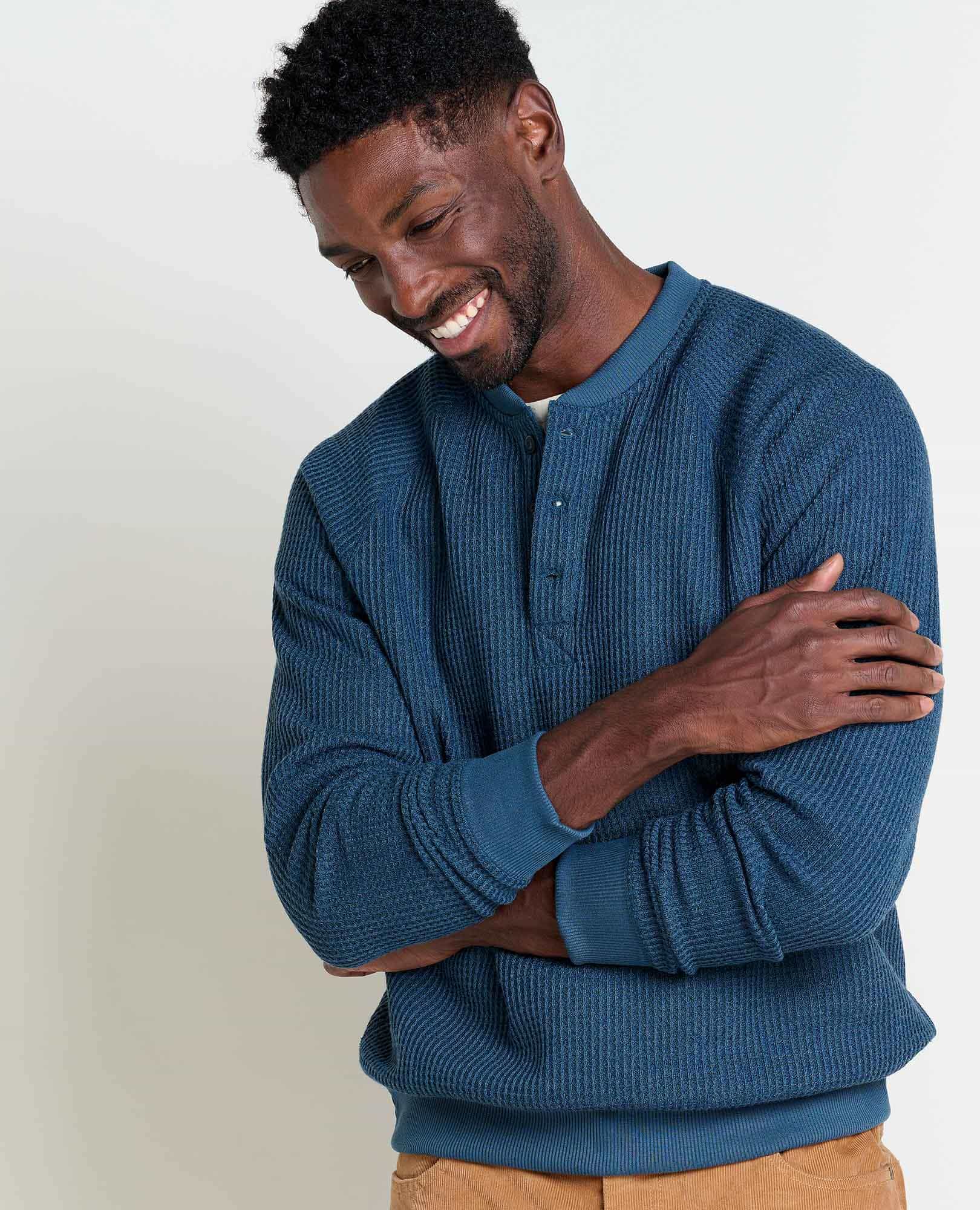 Men's Bitterroot Henley - Coyean