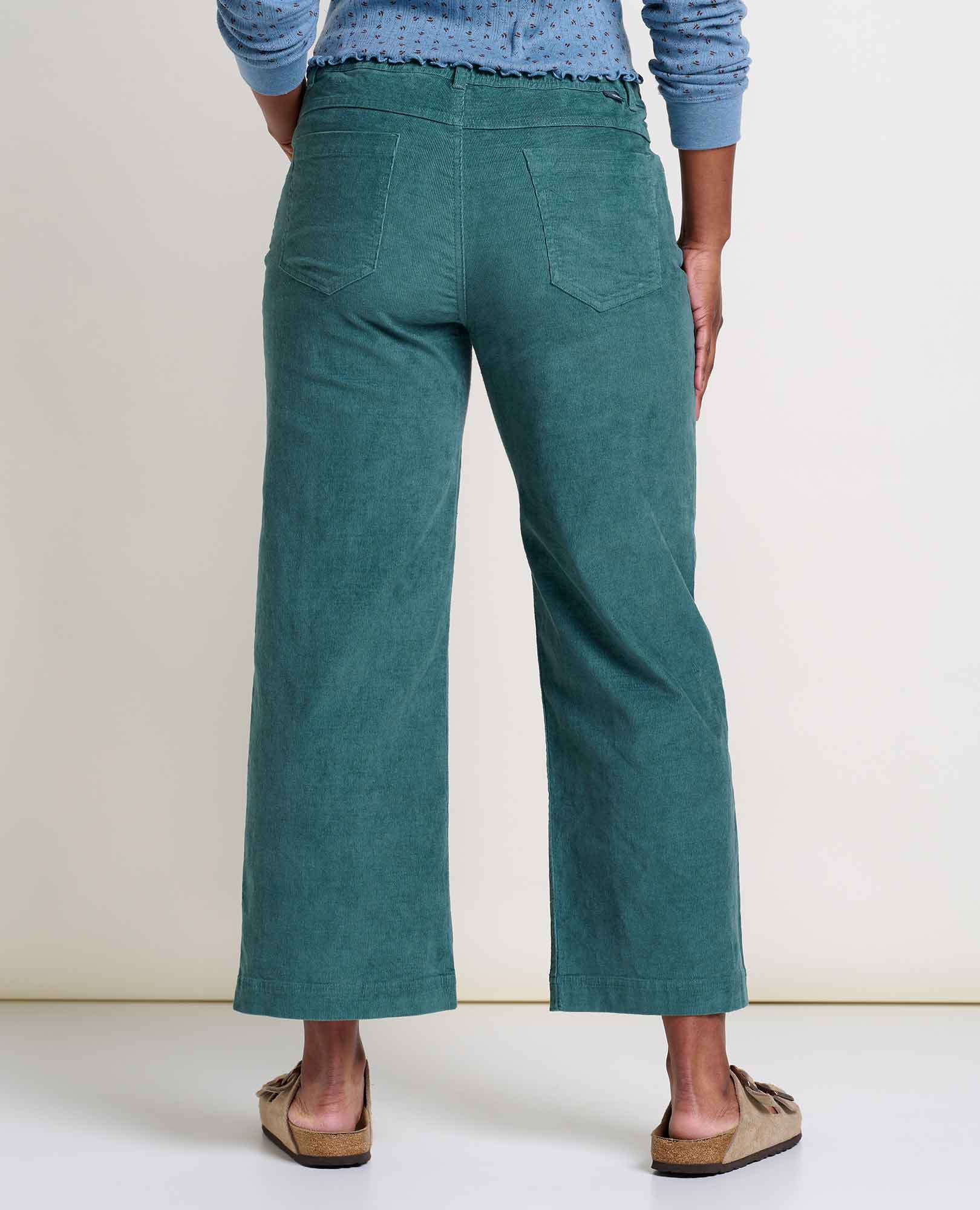 Women's Karuna Cord Wide Leg Pant - Coyean