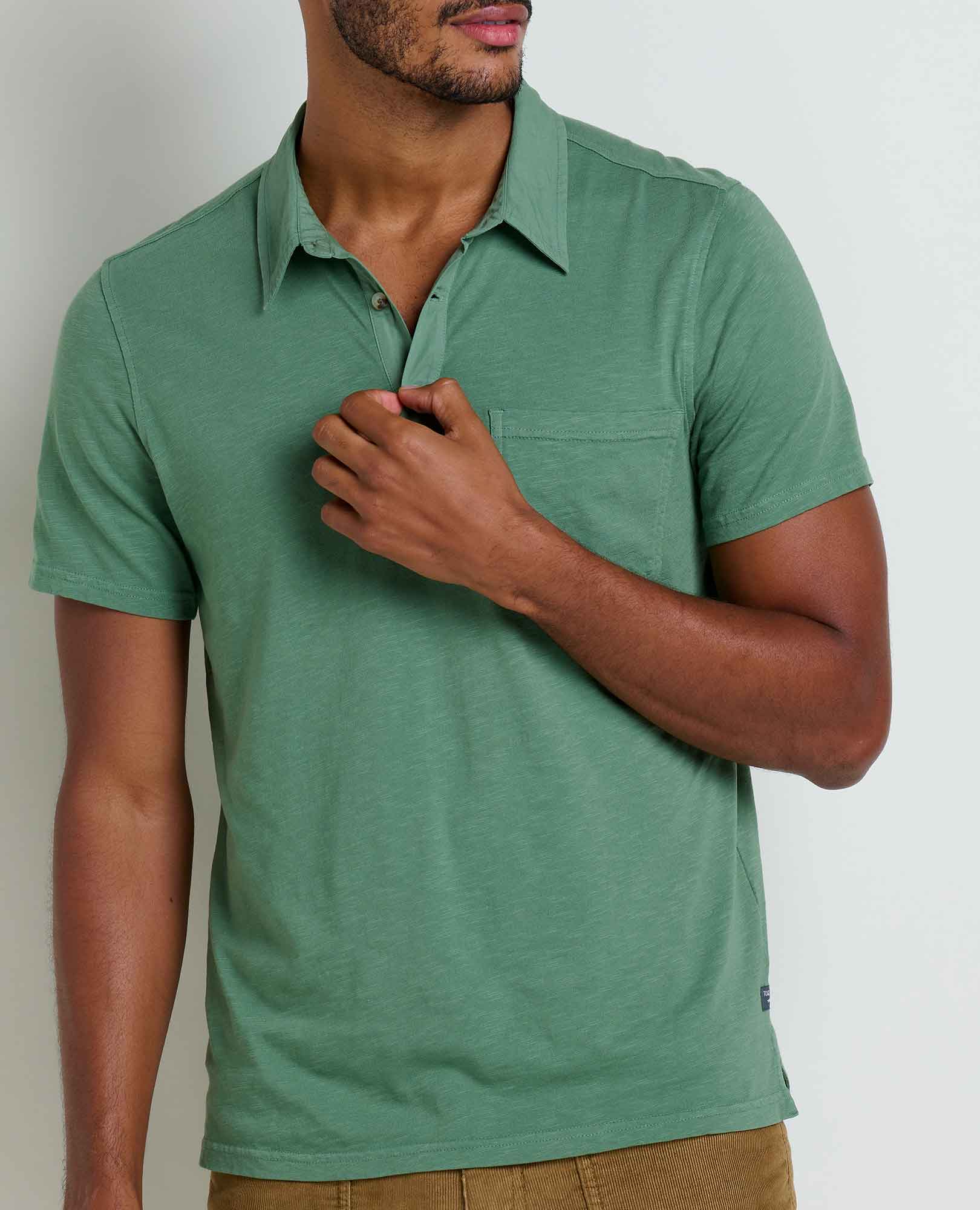Men's Primo Short Sleeve Polo - Coyean