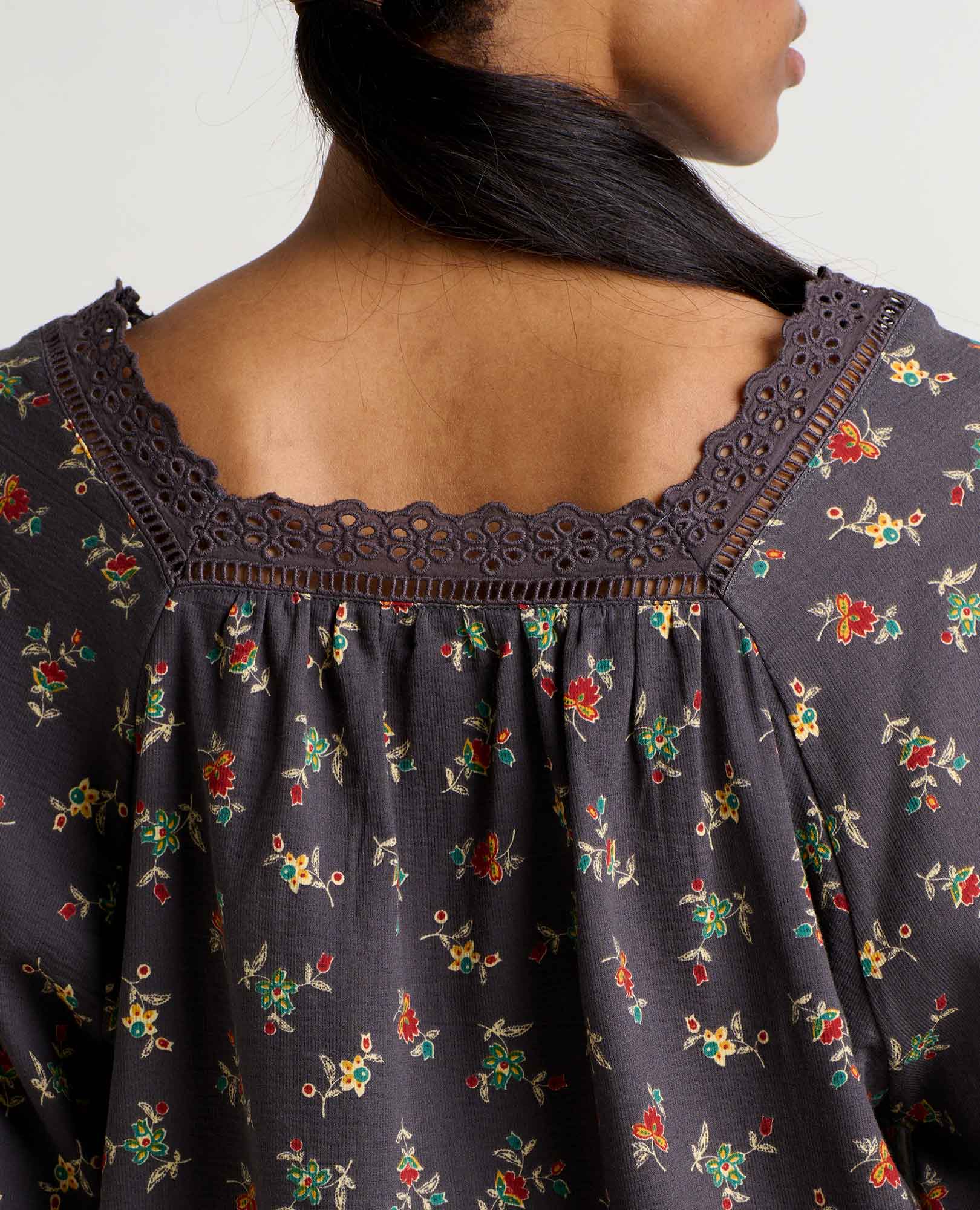 Manzana Peasant Long Sleeve Shirt - Coyean