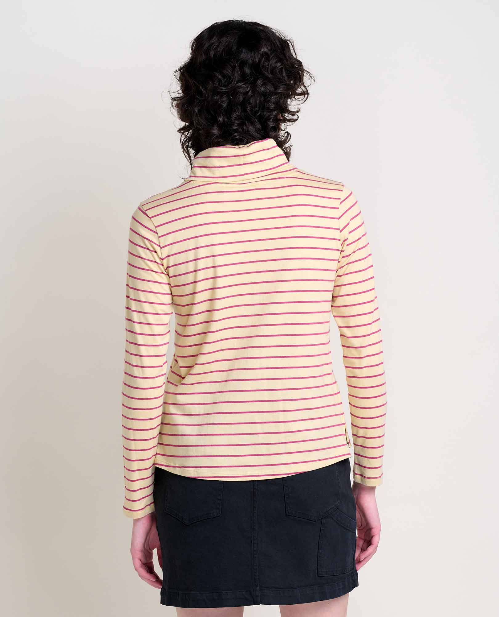 Maisey Long Sleeve T-Neck - Coyean
