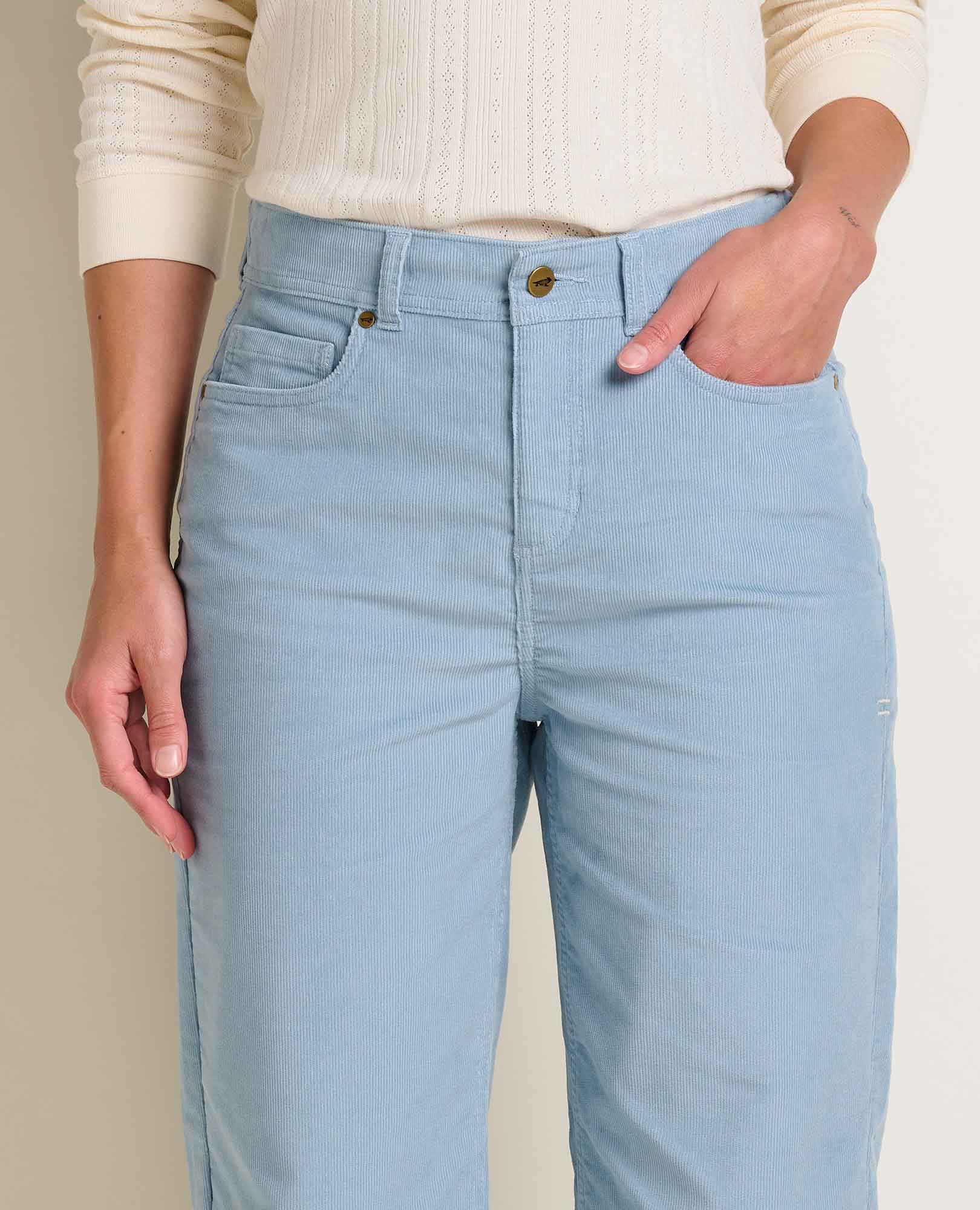 Coaster Cord Wide Leg Pant - Coyean