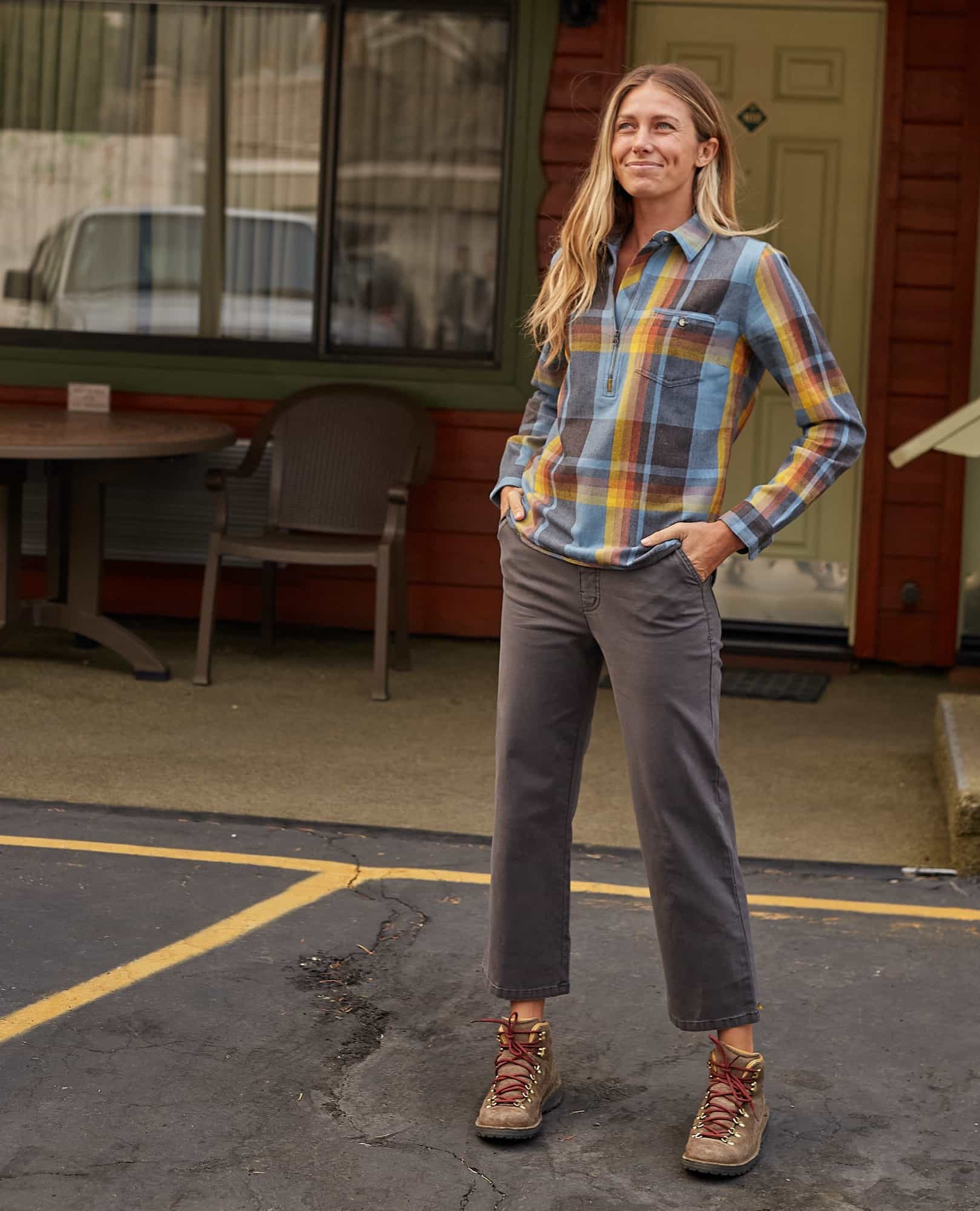 Earthworks High Rise Pant - Coyean