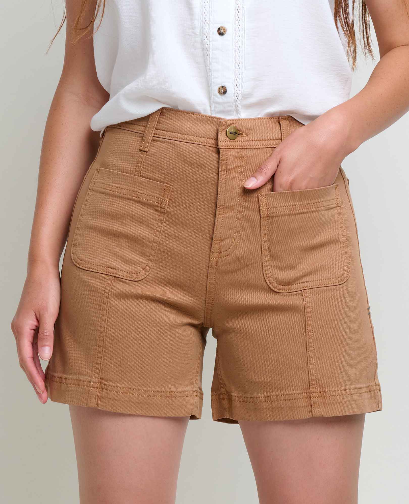 Women's Linden Canvas Short - Coyean