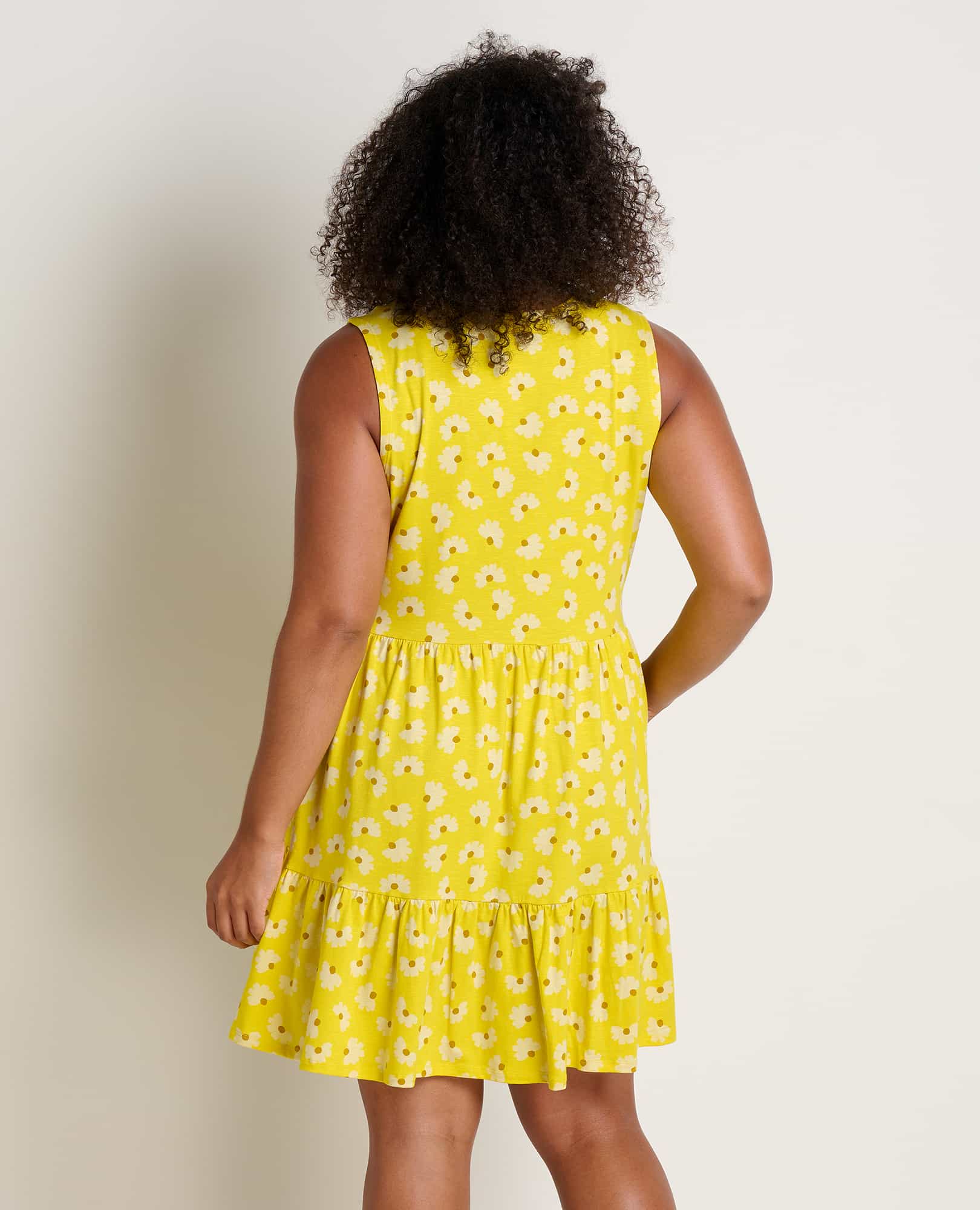 Marley Tiered Sleeveless Dress - Coyean
