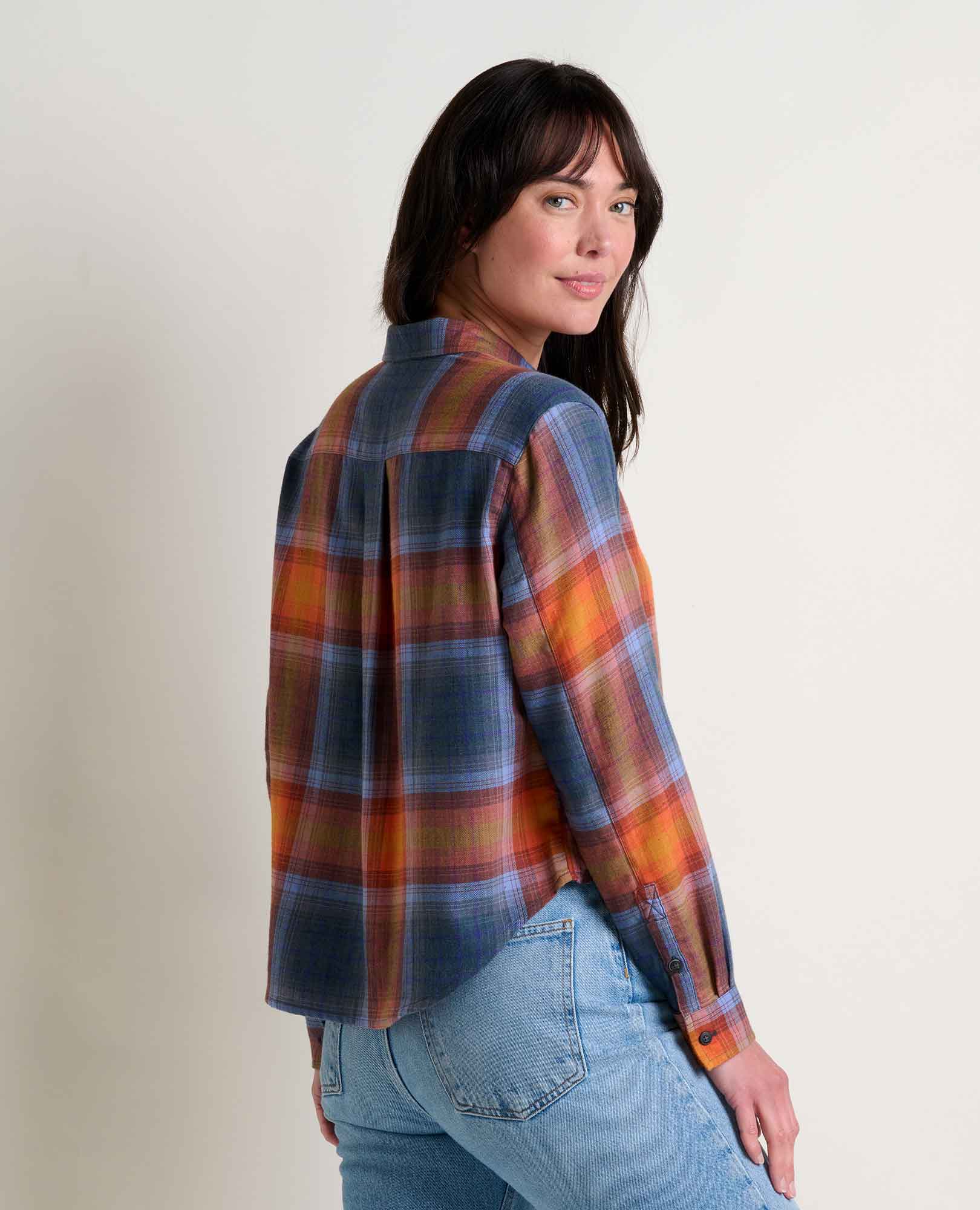 Re-Form Flannel Boxy Shirt - Coyean