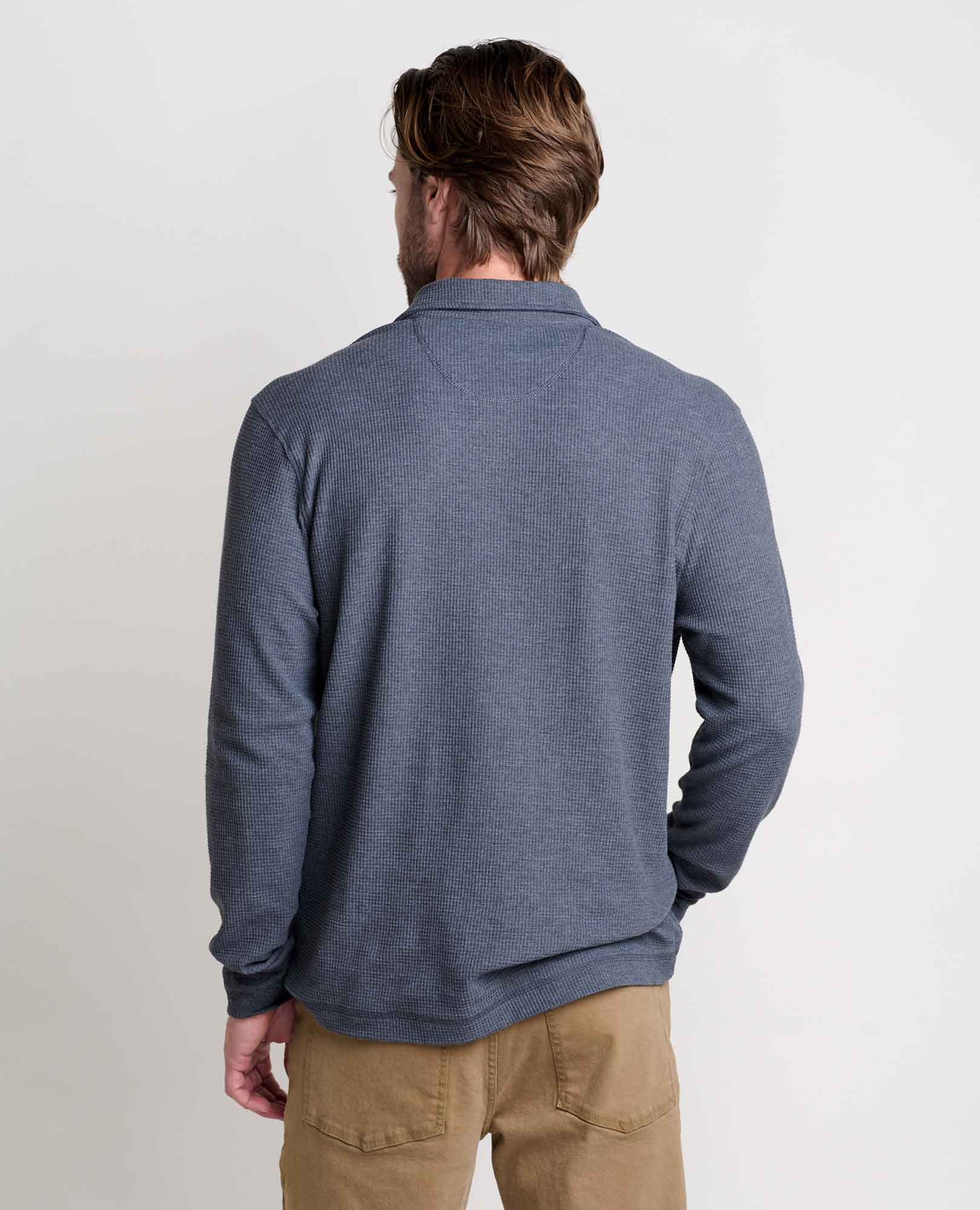 Framer Long Sleeve Polo - Coyean