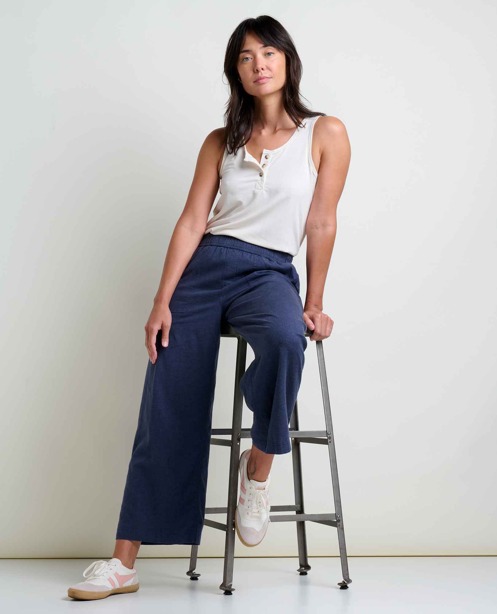Taj Hemp Wide Leg Pant - Coyean